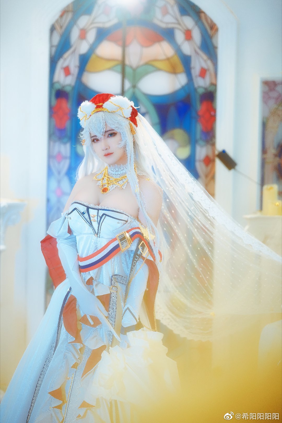 【COS】罗斯托夫伯爵视长女为他最完美的作品  明日方舟 杰作 - 早露@希阳阳阳阳 COSPLAY-第11张