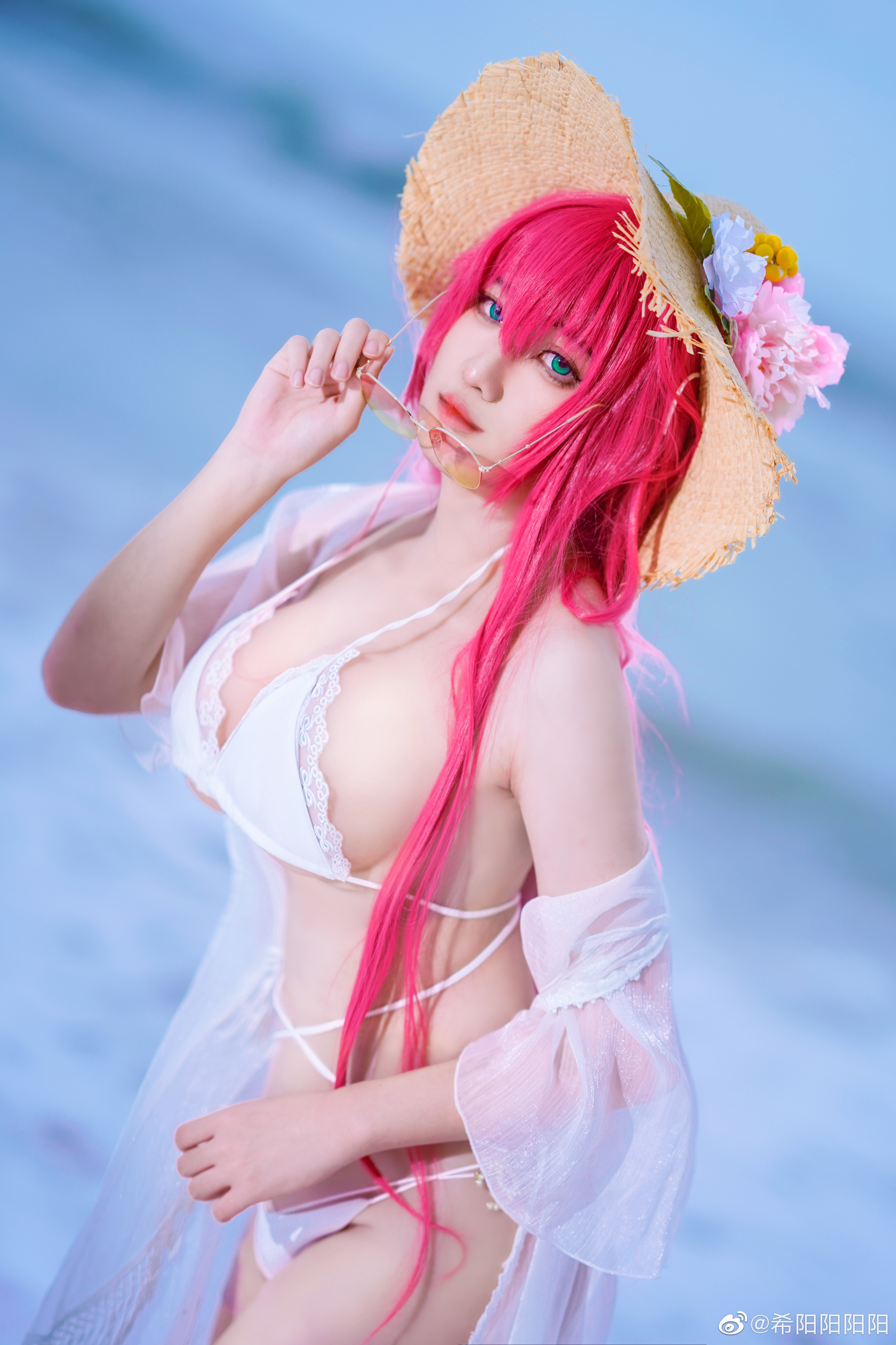指挥官，可以帮我抹一下防晒霜吗？-碧蓝航线絮库夫cos-@希阳阳阳阳 COSPLAY-第3张