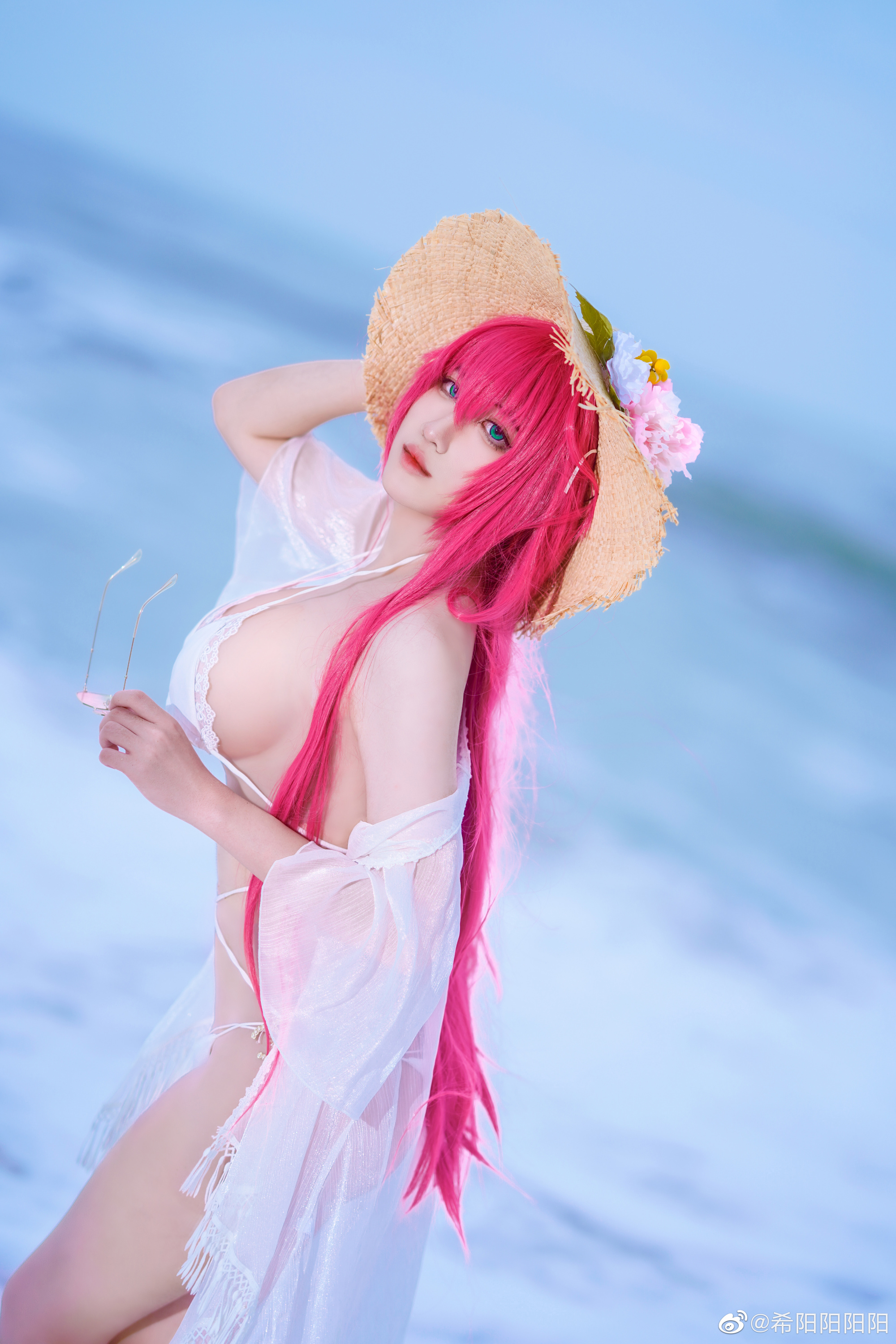 指挥官，可以帮我抹一下防晒霜吗？-碧蓝航线絮库夫cos-@希阳阳阳阳 COSPLAY-第7张