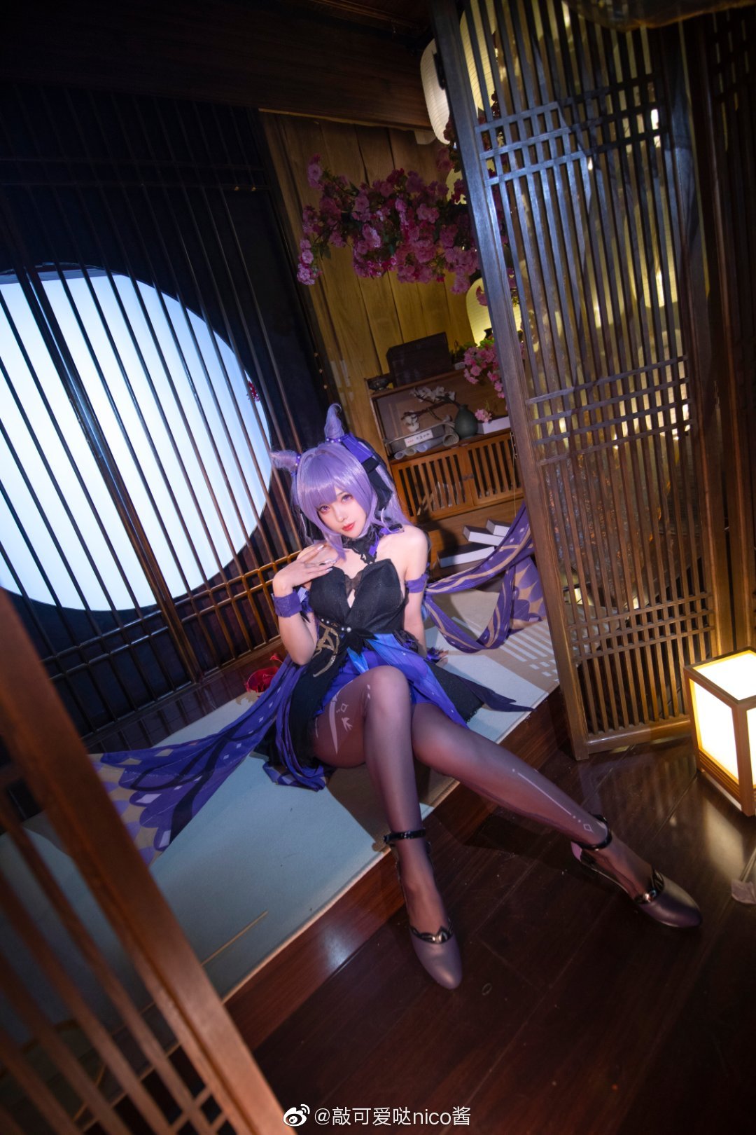 【COS】原神 刻晴@敲可爱哒nico酱 COSPLAY-第10张