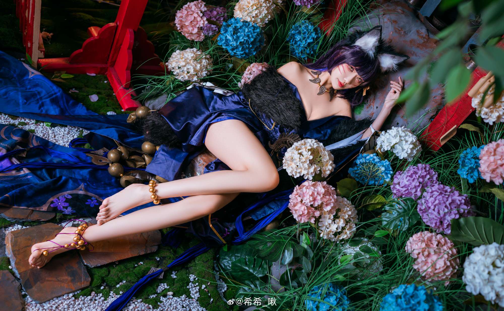 碧蓝航线 武藏cos@希希_啾 COSPLAY-第3张