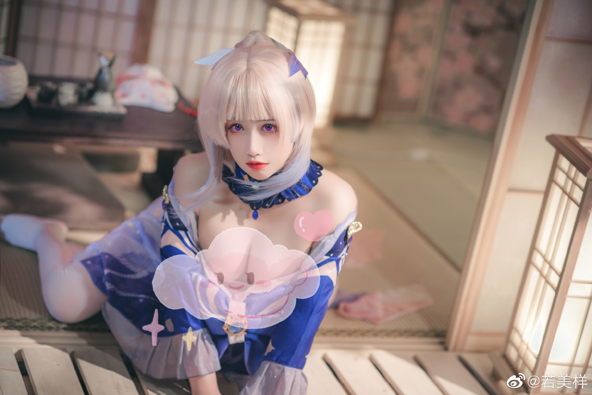 【COS正片】原神  珊瑚宫心海@若美样 COSPLAY-第10张