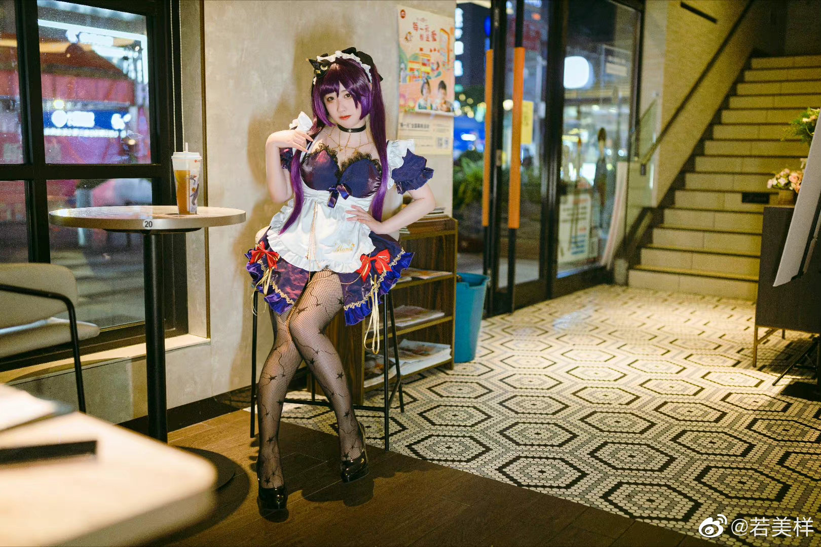 【COS】必胜邀约 风起之旅 原神 莫娜@若美样 COSPLAY-第8张