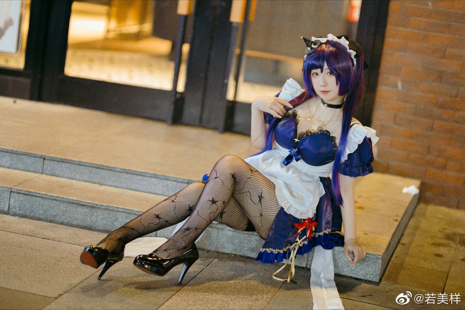 【COS】必胜邀约 风起之旅 原神 莫娜@若美样 COSPLAY-第14张