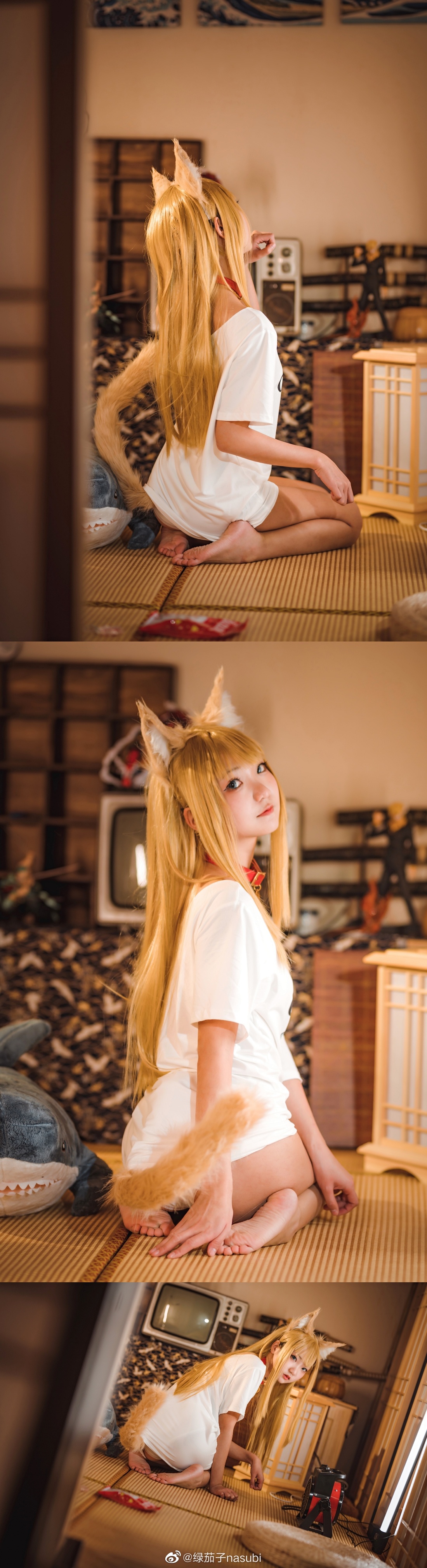 【COS】Kinako今天也很乖的nya  黄豆粉COS@绿茄子nasubi COSPLAY-第4张