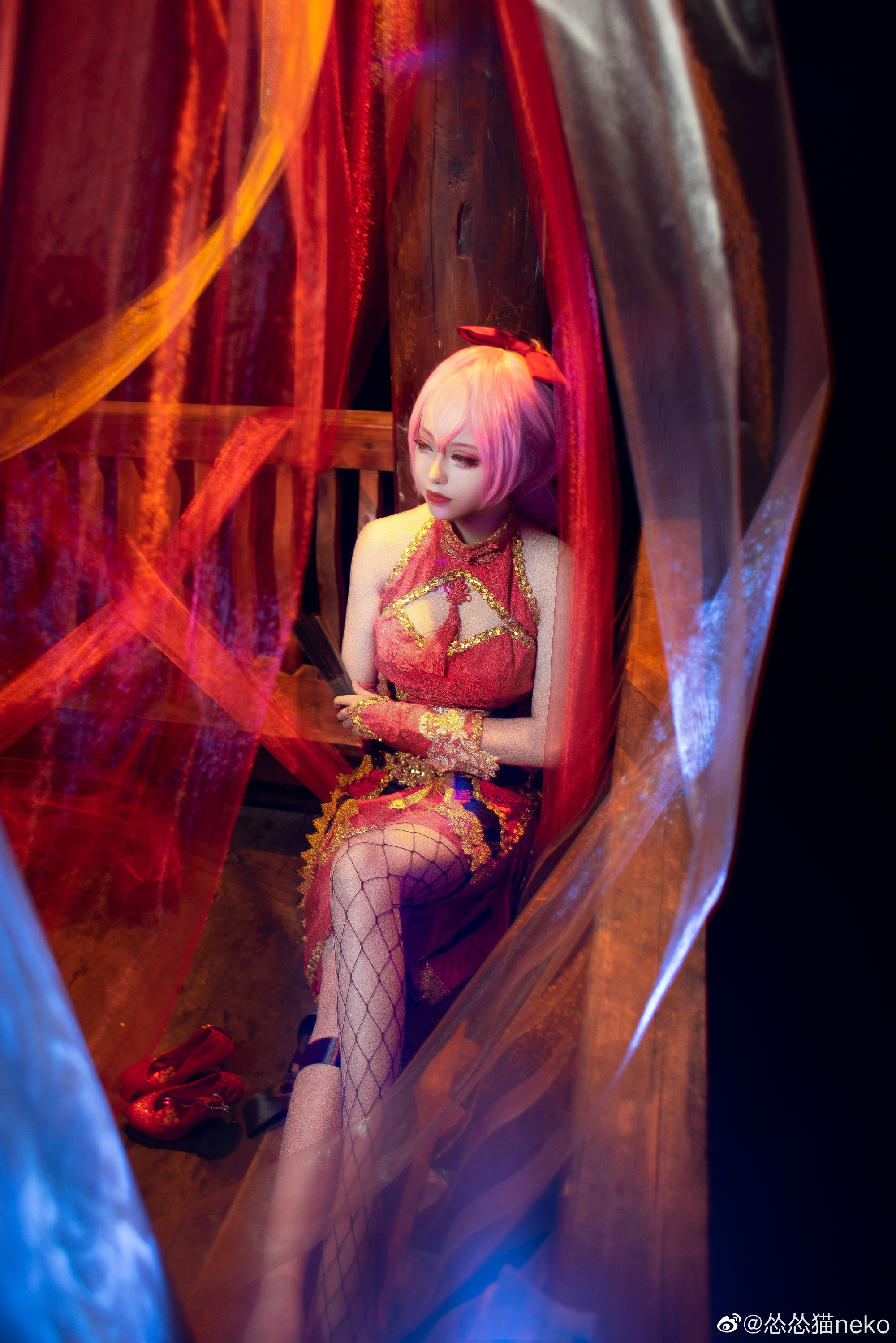 【巡音复兴记录】干啥啥不行，文艺复兴我最行！ 巡音ルカ 巡音cos@怂怂猫neko COSPLAY-第4张