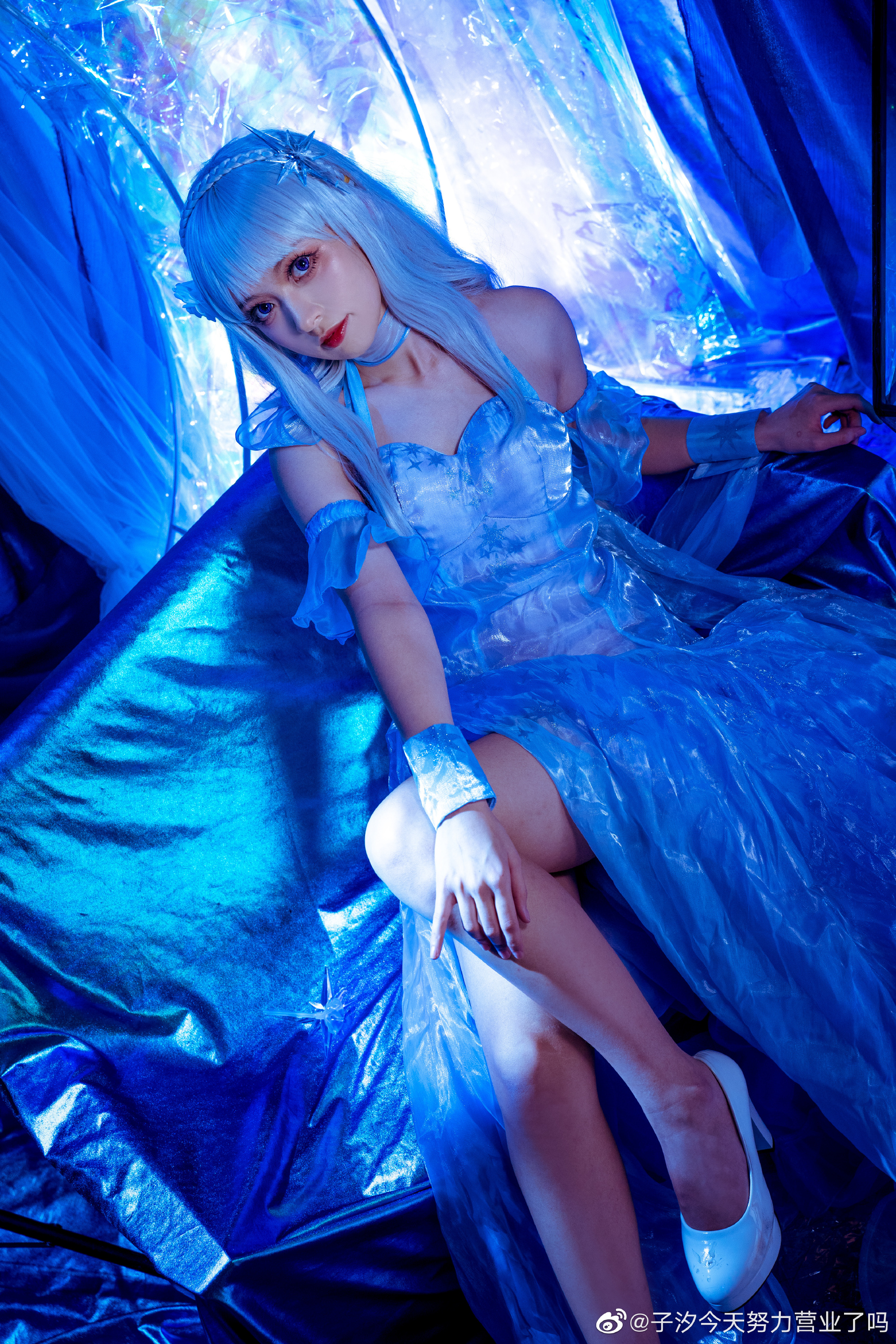 【COS】从零开始的异世界生活 冰晶之下， 闪闪发光的正是我。 @子汐今天努力营业了吗 COSPLAY-第3张