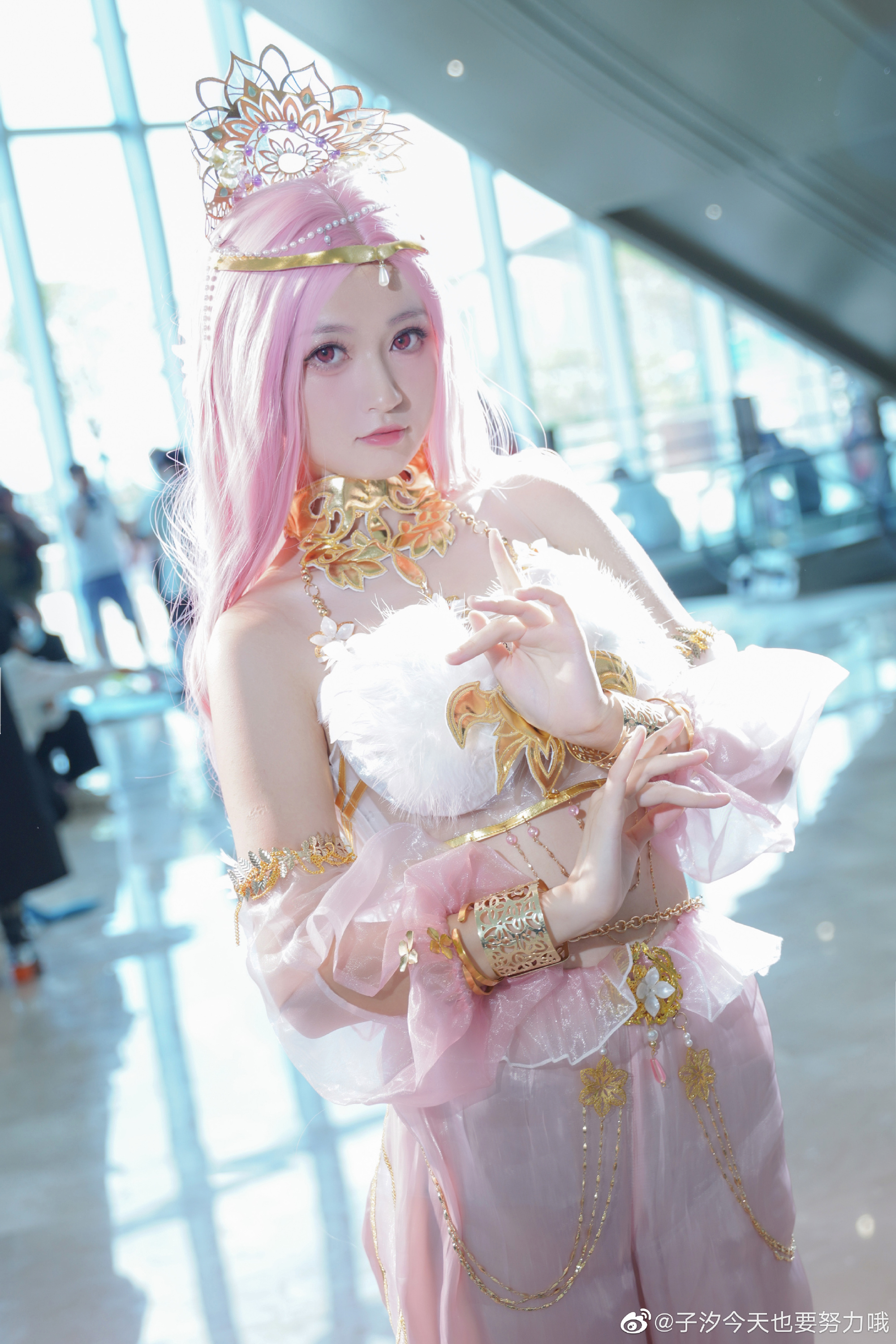 【COS】你觉得我穿成这样是为了取悦你吗? 永劫无间 迦南@子汐今天也要努力哦 COSPLAY-第6张