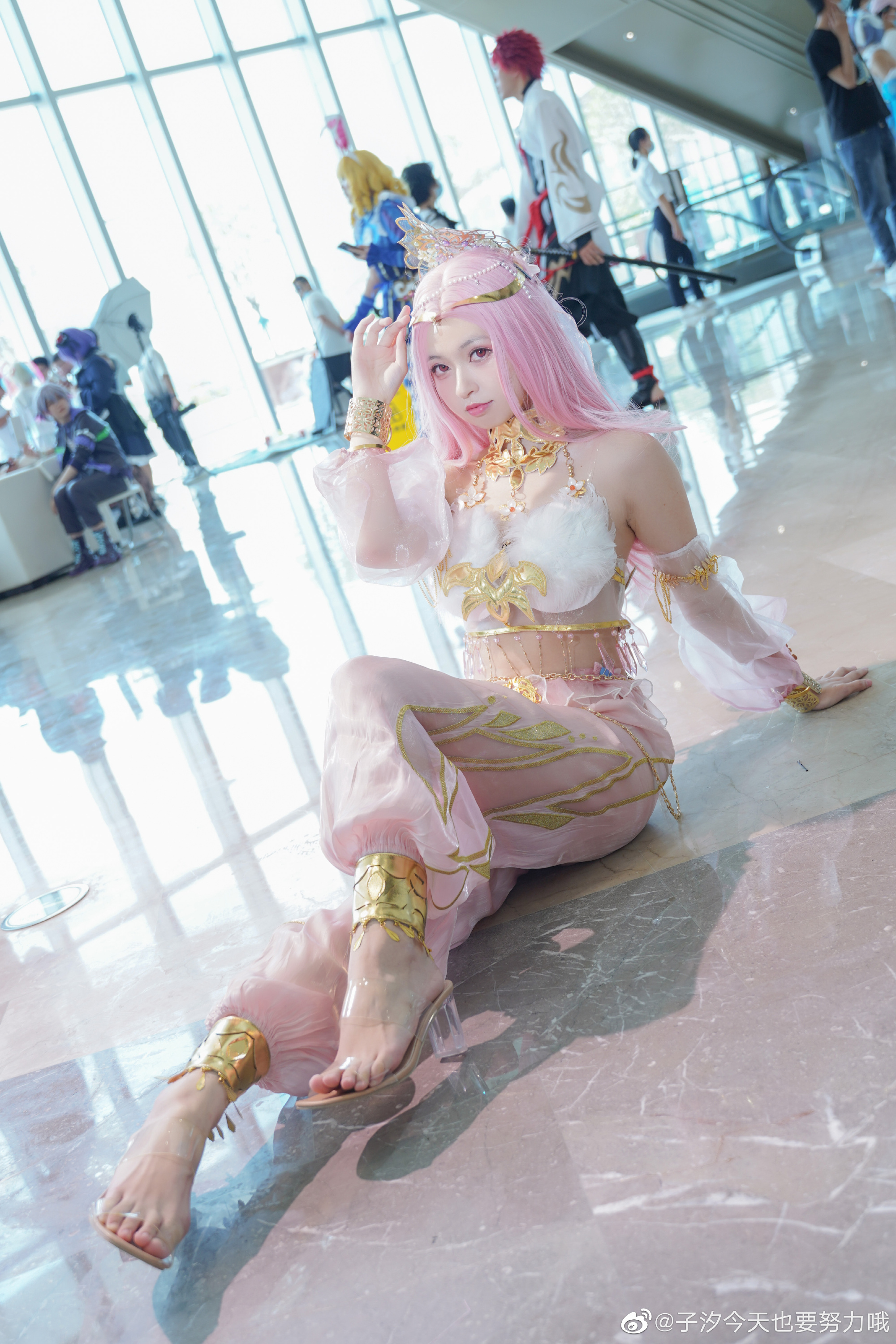 【COS】你觉得我穿成这样是为了取悦你吗? 永劫无间 迦南@子汐今天也要努力哦 COSPLAY-第7张