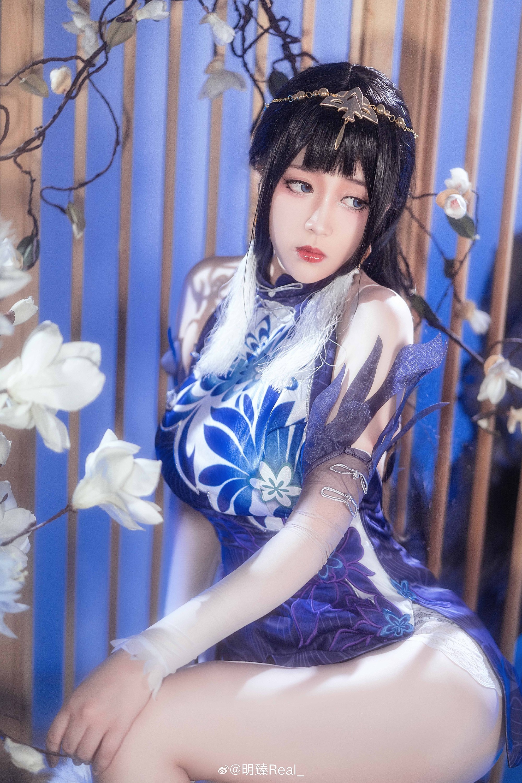 救天下人难，但我愿意一试。 永劫无间 殷紫萍@明臻Real_ COSPLAY-第2张