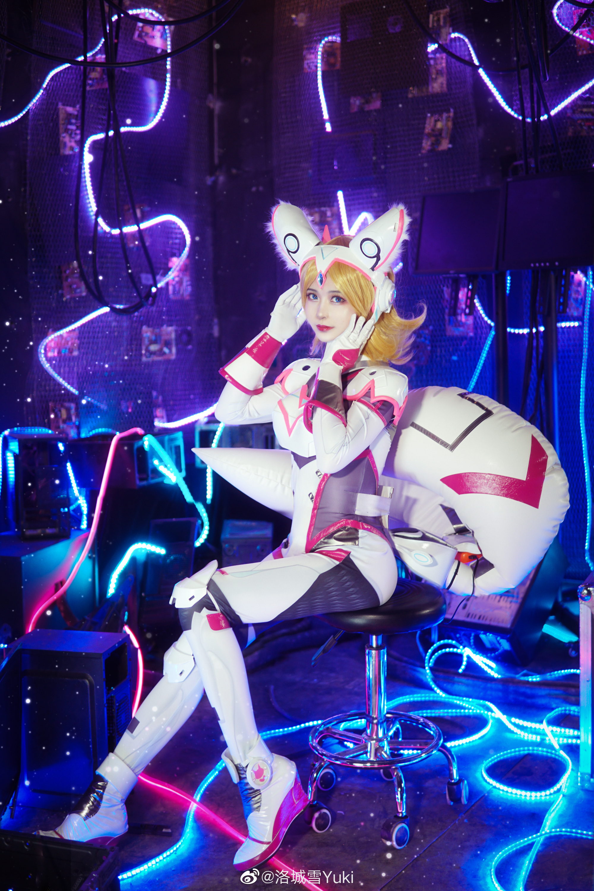 [COS]欢迎来到王者荣耀 妲己机甲@洛城雪Yuki COSPLAY-第1张