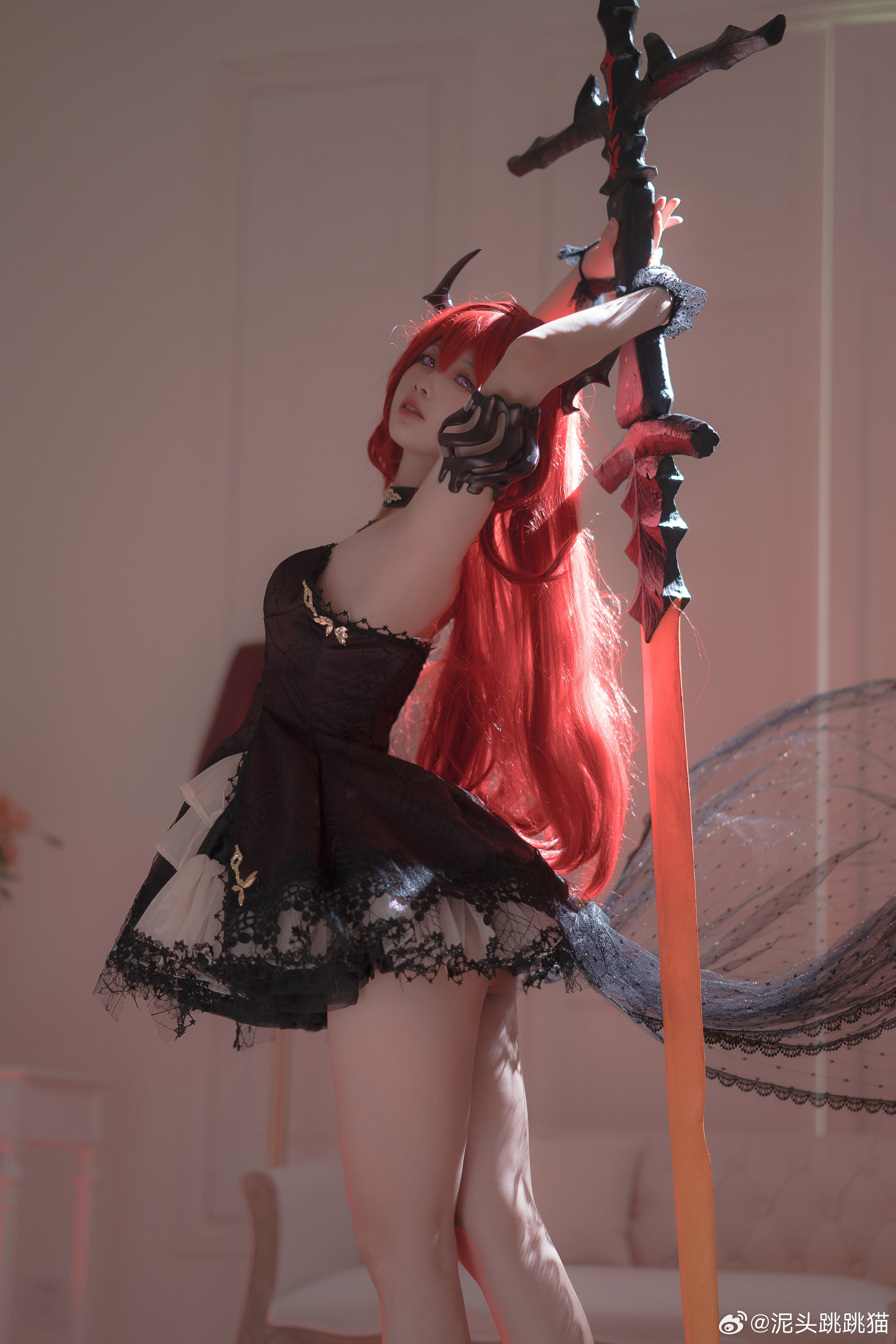 明日方舟 史尔特尔 黄昏 ​​​@泥头跳跳猫 COSPLAY-第8张