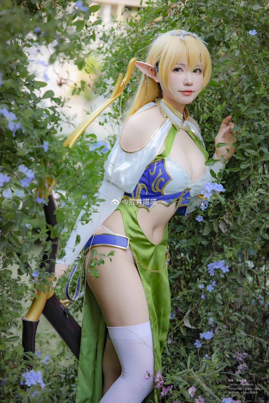 精灵村第一村人 艾露谢尔@荒井喵喵 COSPLAY-第12张