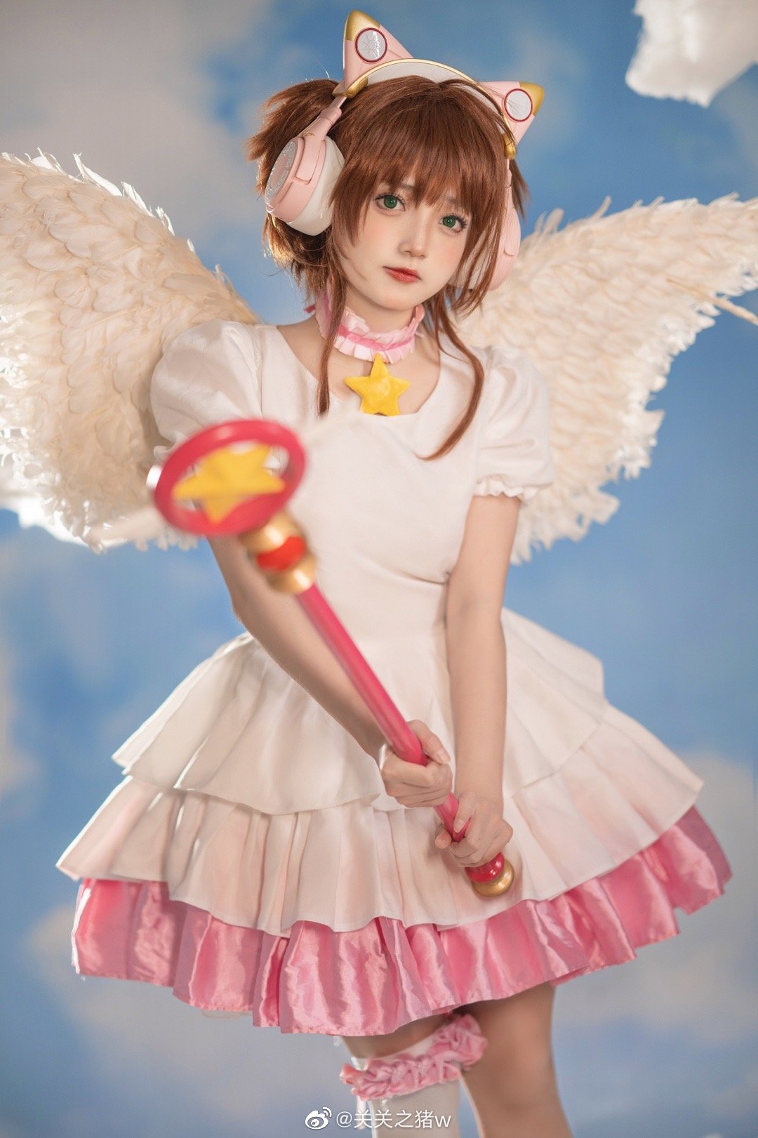 【COS】魔卡少女樱 木之本樱@关关之猪w COSPLAY-第12张