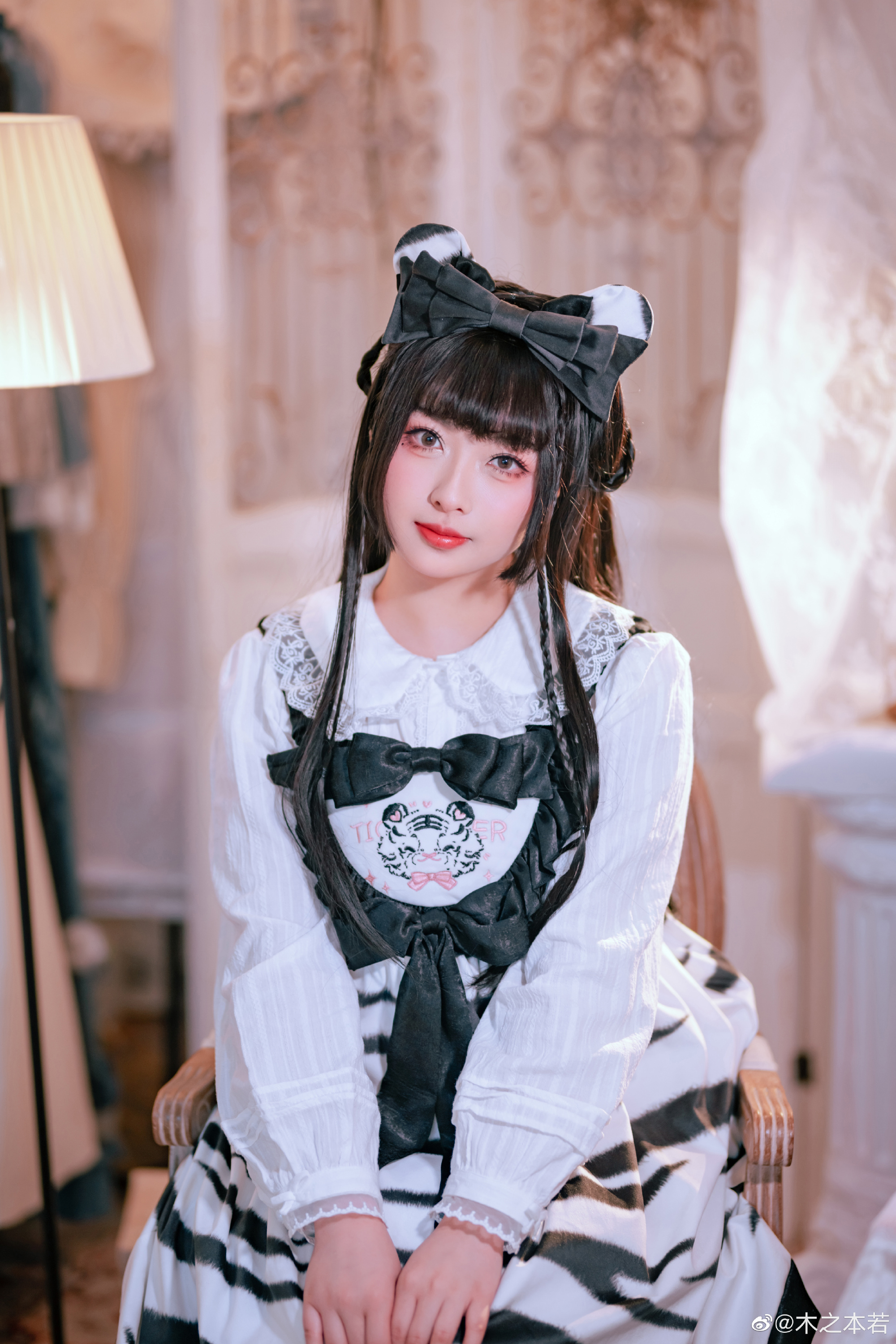 图片[4]-【lolita装扮】少女写真 祝大家白色情人节快乐啦 @木之本若-米哈社