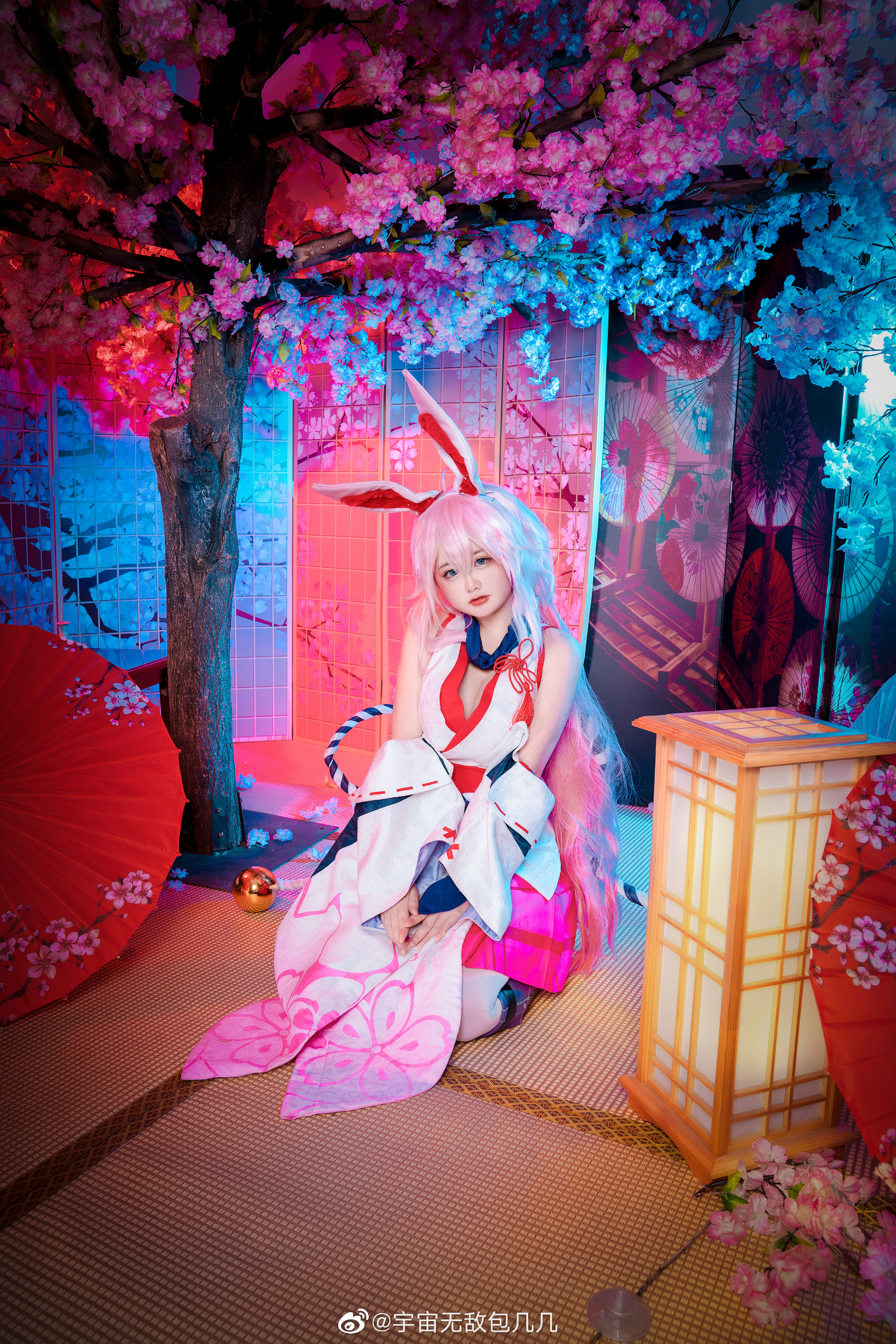 【COS】没想到醒来之时已经是五百年后了 崩坏3 八重樱@宇宙无敌包几几 COSPLAY-第11张