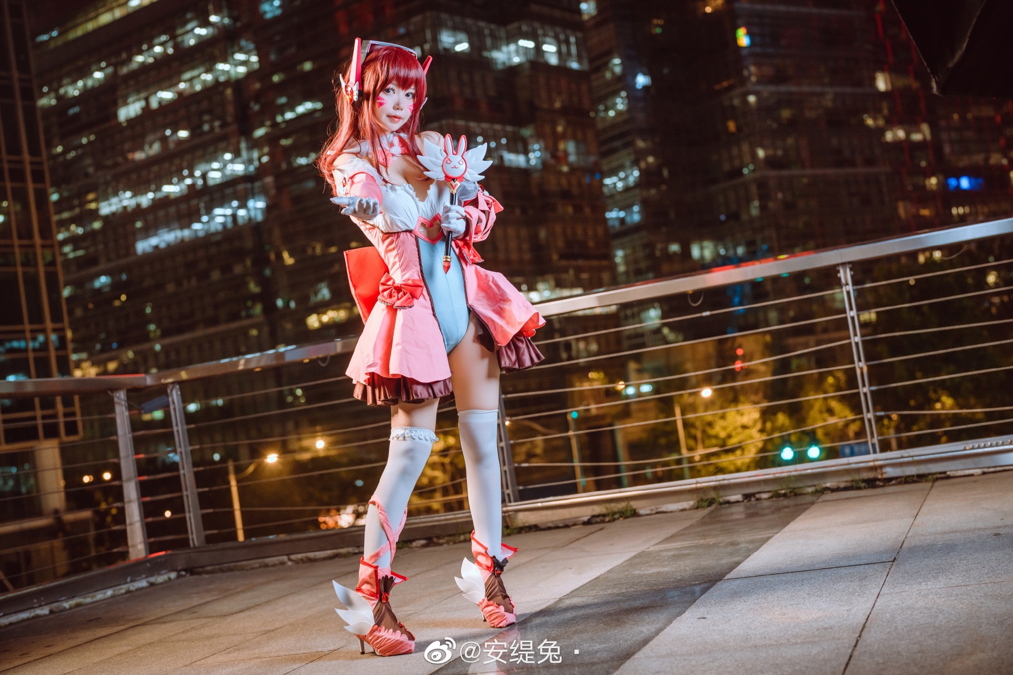 【COS】魔法少女D.va！出击！@安缇兔· COSPLAY-第7张