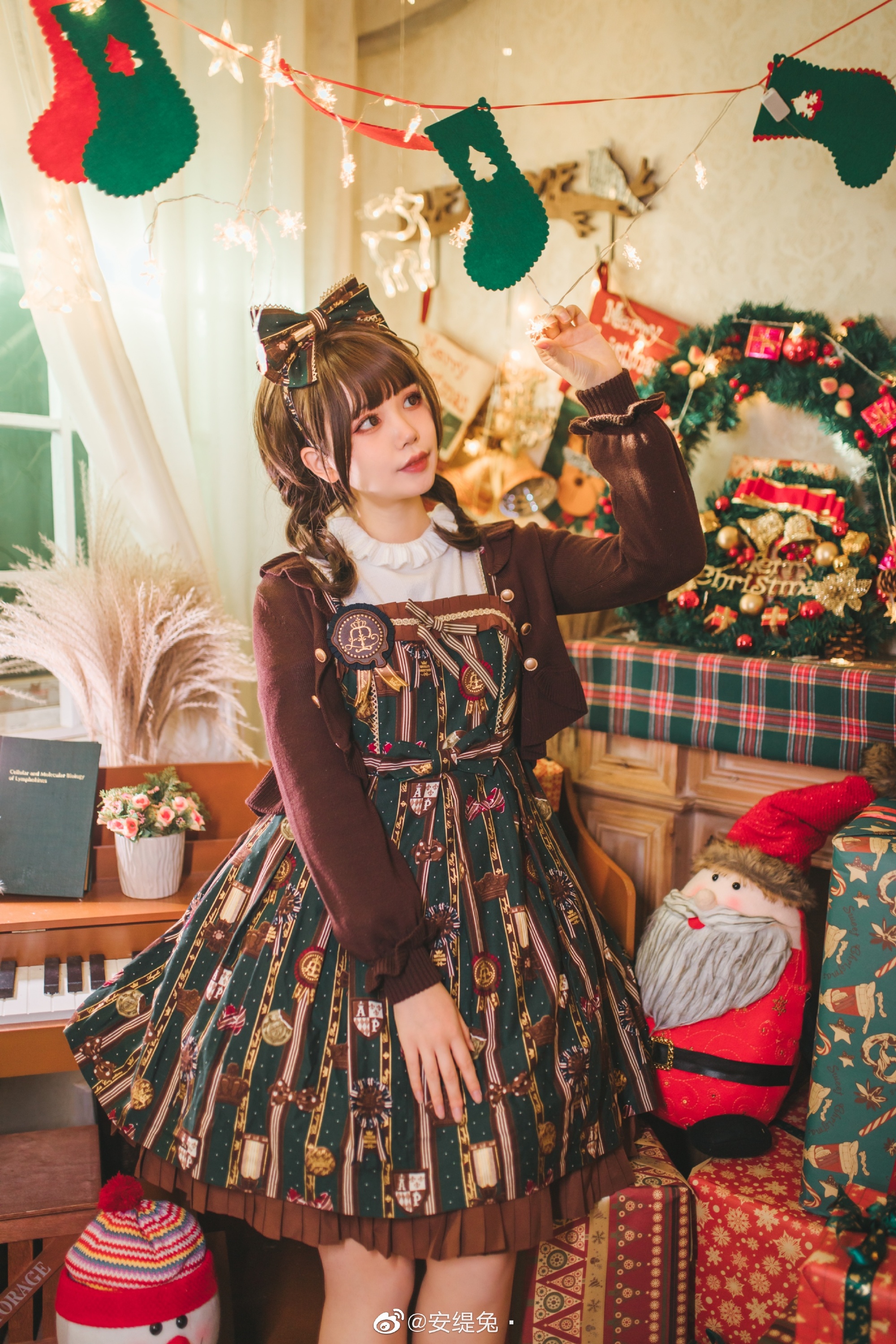 Ap罗塞特 绿jsk LOLITA@安缇兔·-唯美女生