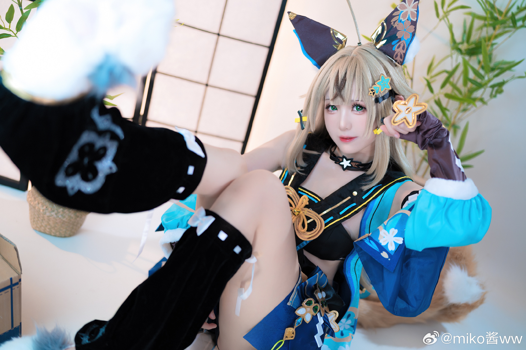 欸、仅限蛋糕！不是人！原神 绮良良@miko酱ww COSPLAY-第2张
