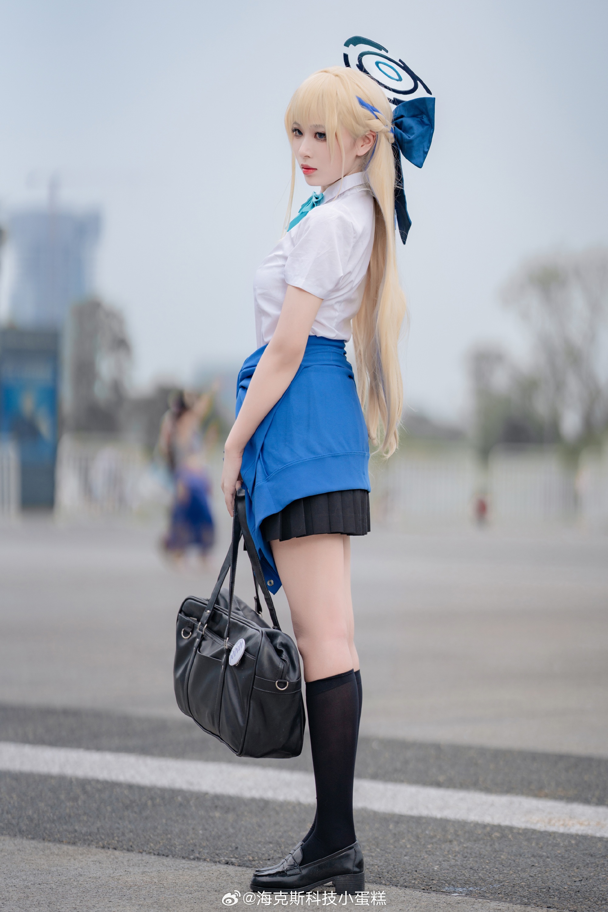 蔚蓝档案 老师要陪Toki一起逛街吗？@海克斯科技小蛋糕 COSPLAY-第8张