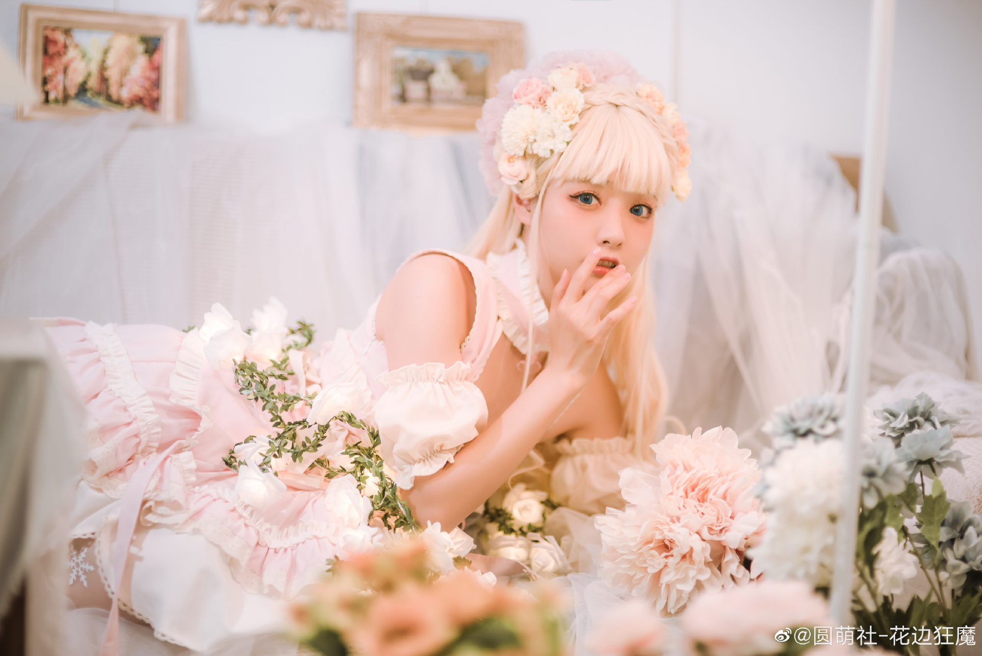 图片[2]-lolita装扮 这年头小公举那么多，给我也当一天没意见吧？@圆萌社-花边狂魔-米哈社