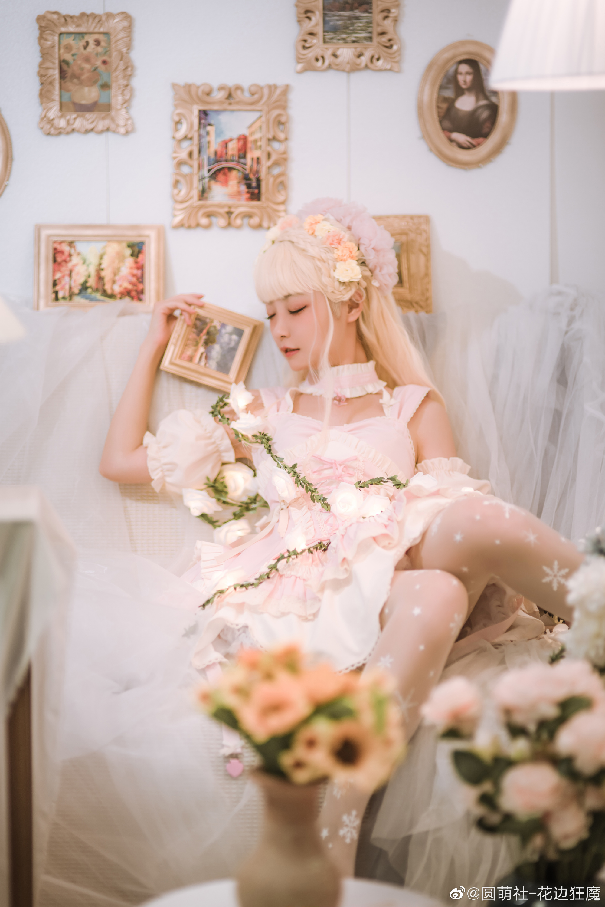 图片[4]-lolita装扮 这年头小公举那么多，给我也当一天没意见吧？@圆萌社-花边狂魔-米哈社