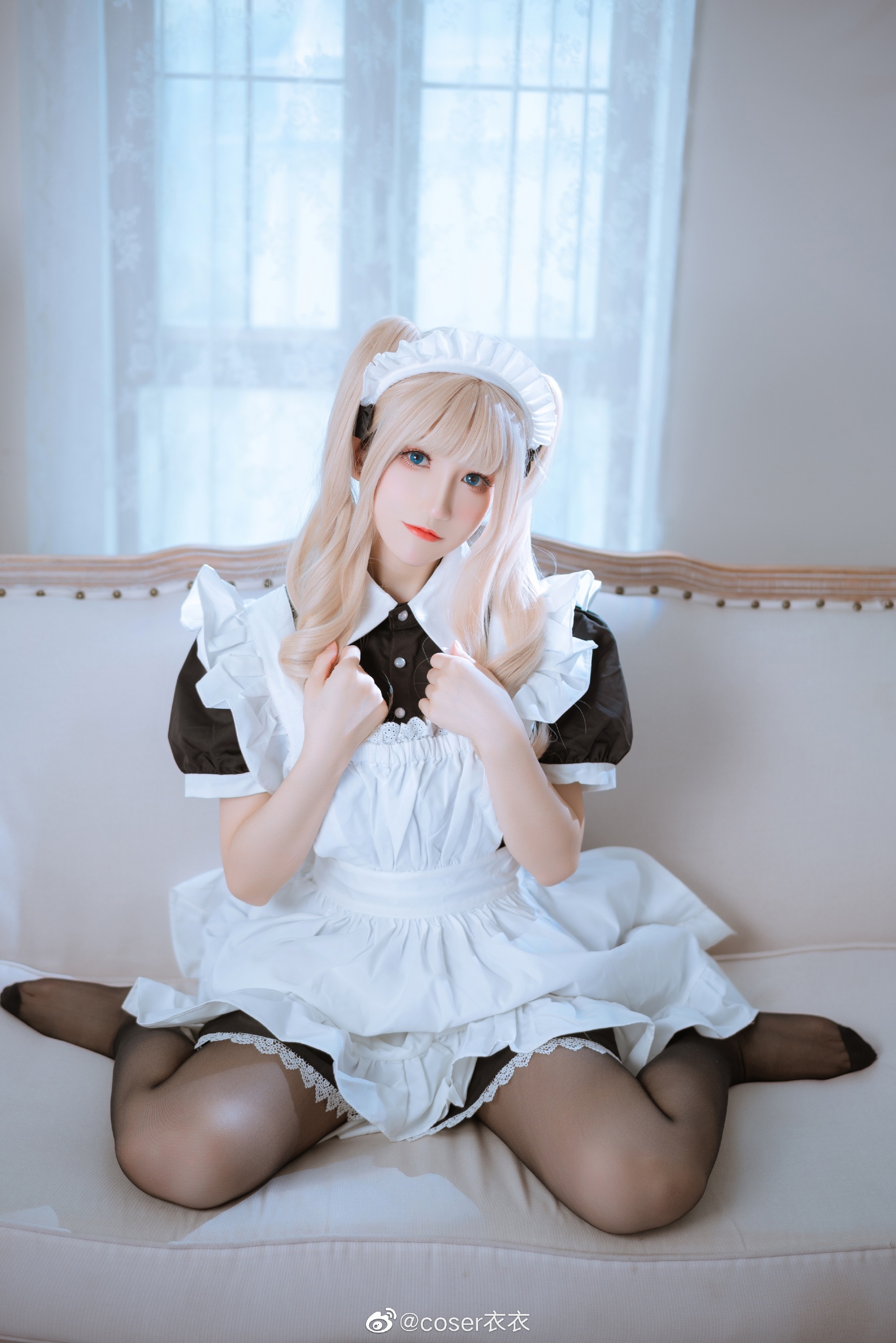 女仆装 少女写真 @coser衣衣 COSPLAY-第5张