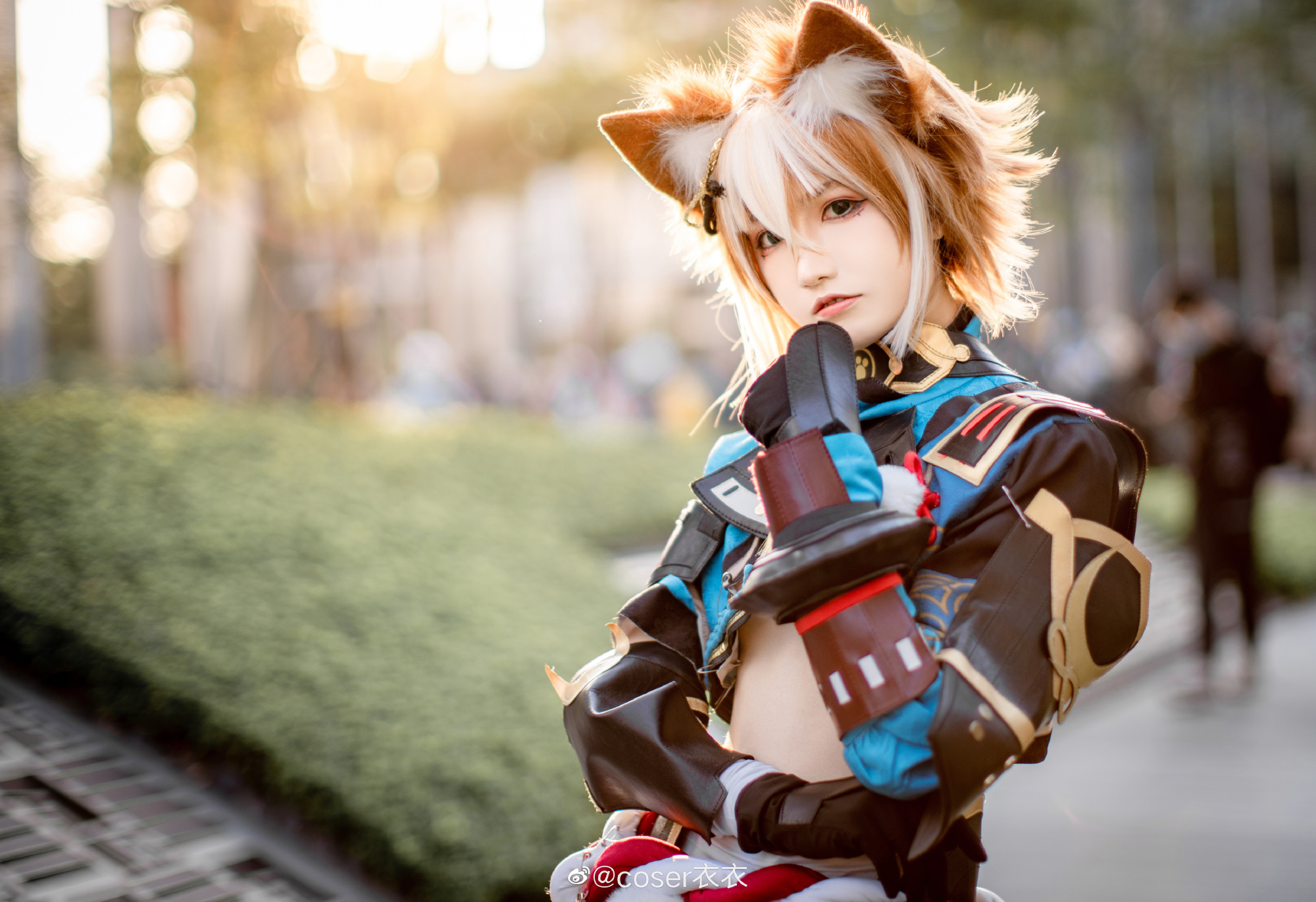 【COS】原神 海祈岛反抗军大将—五郎，前来助阵！@coser衣衣 COSPLAY-第7张