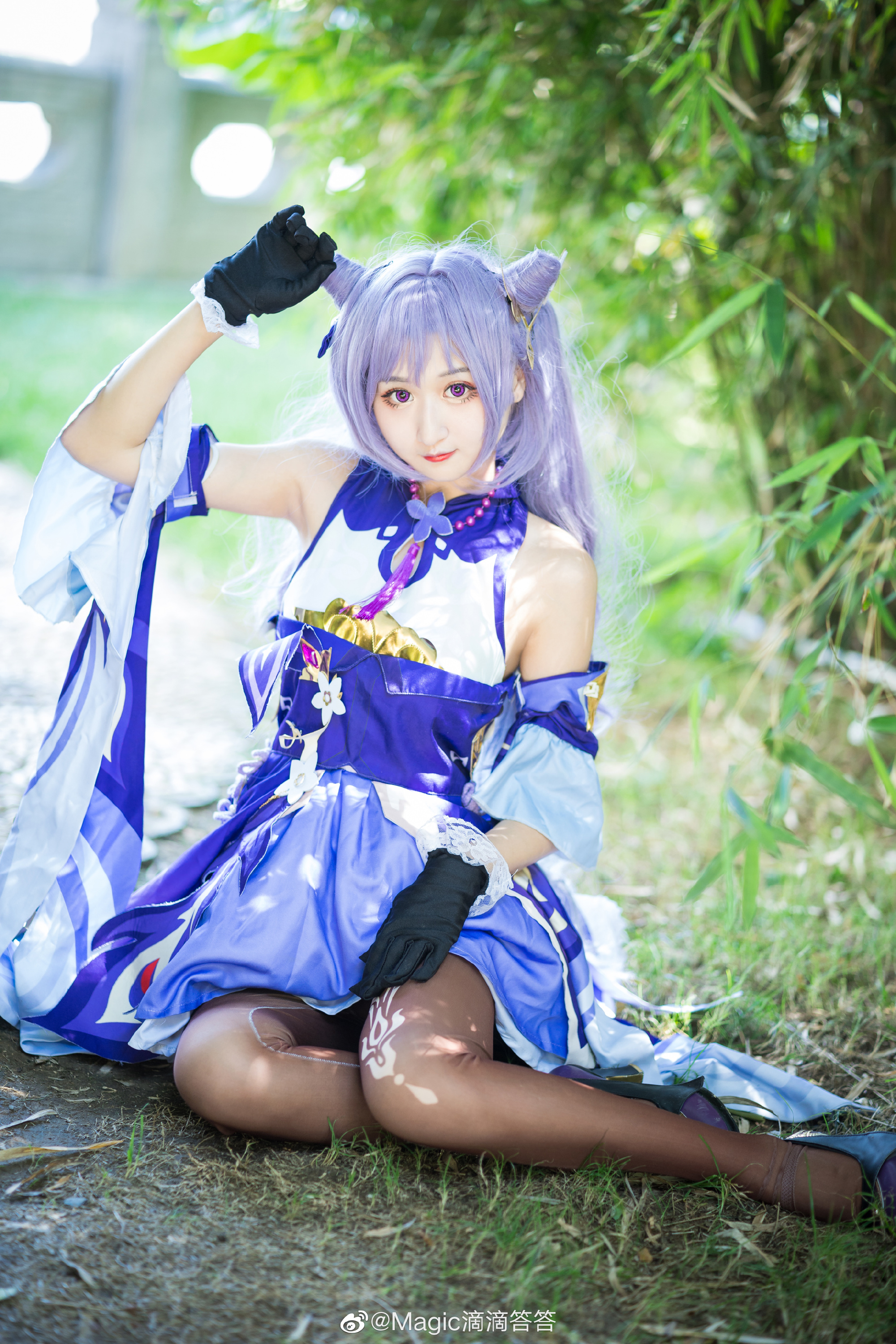 [COS]和你一起冒险，已经很长时间了 原神 刻晴 @Magic滴滴答答 COSPLAY-第3张