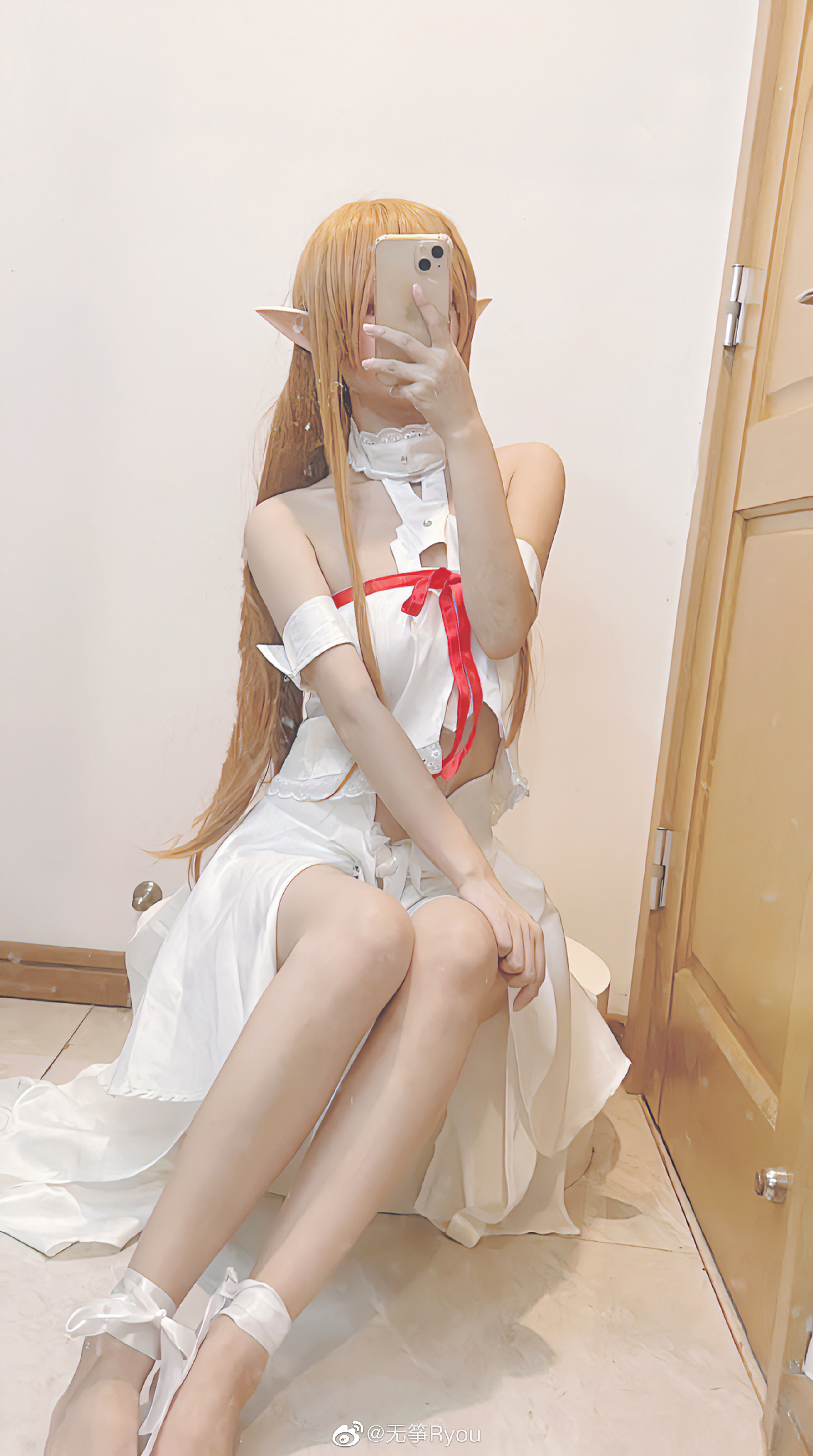 2023年了，是谁还在cos亚丝娜？ 刀剑神域 亚丝娜@无筝Ryou COSPLAY-第6张