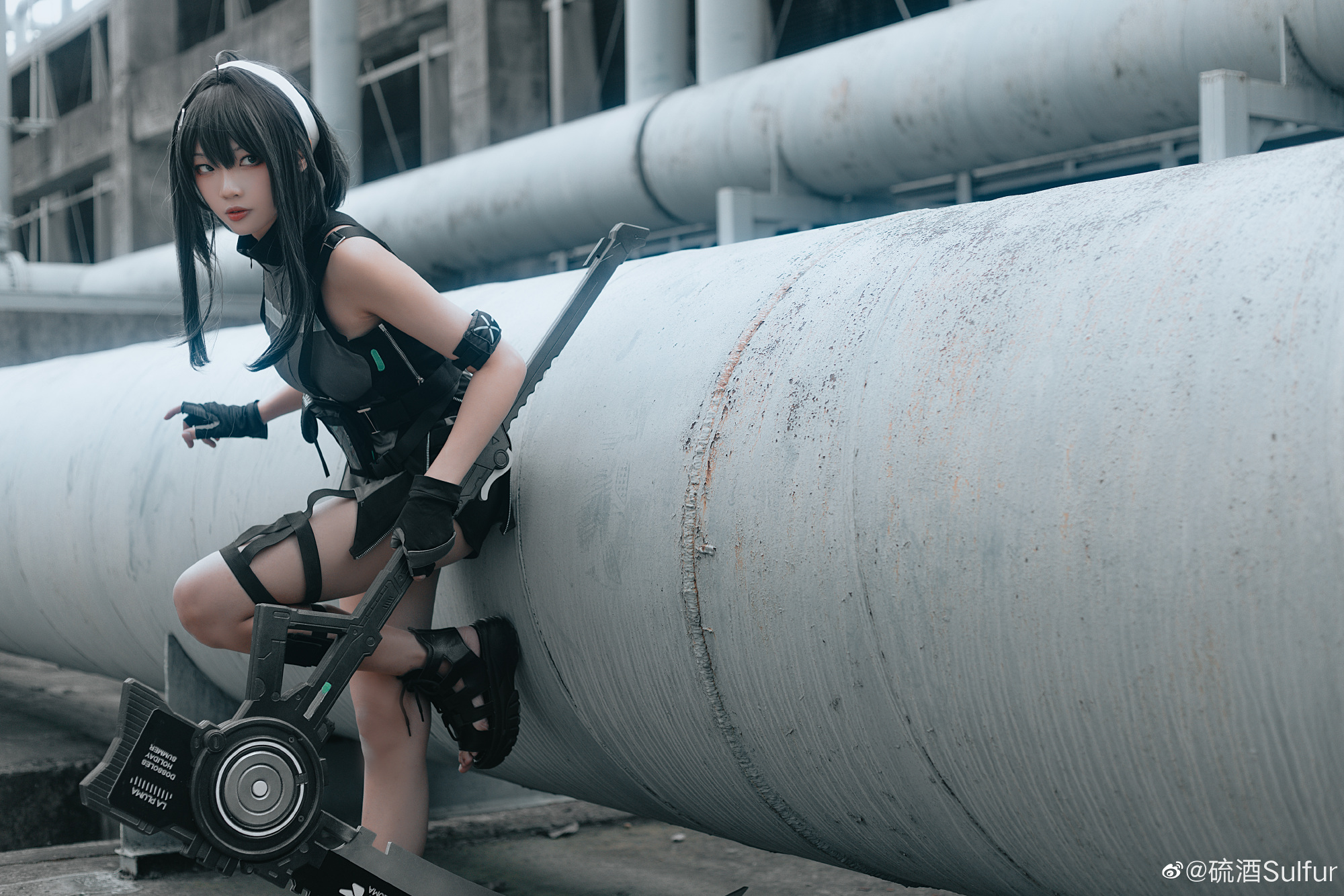 博士你好，我是陈小姐推荐来的，名字是拉菲艾拉，今天开始正式加入罗德岛。 明日方舟 羽毛笔@硫酒Sulfur COSPLAY-第12张