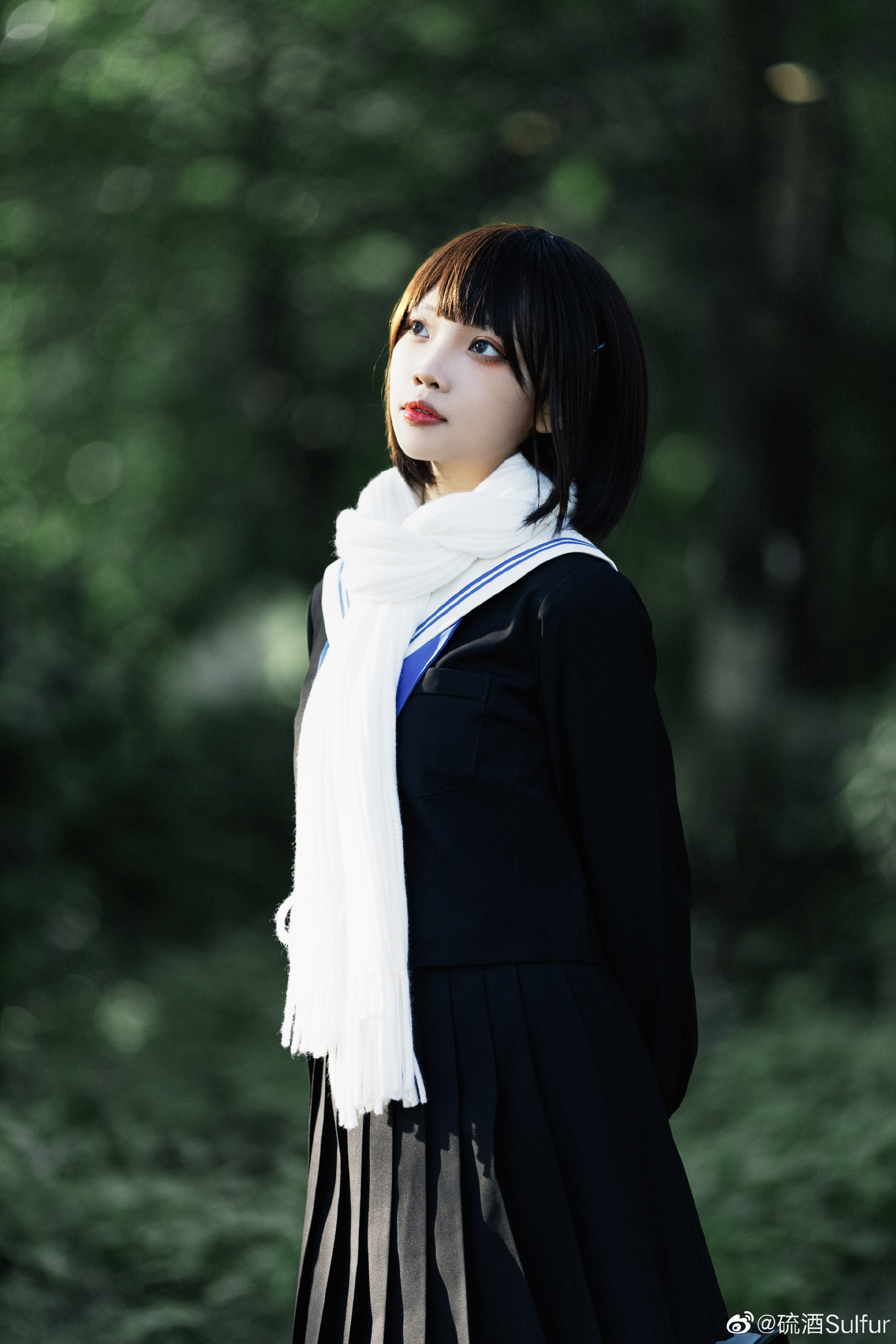 图片[1]-JK制服 水手服 心存感激所遇既温柔.@硫酒Sulfur-米哈社