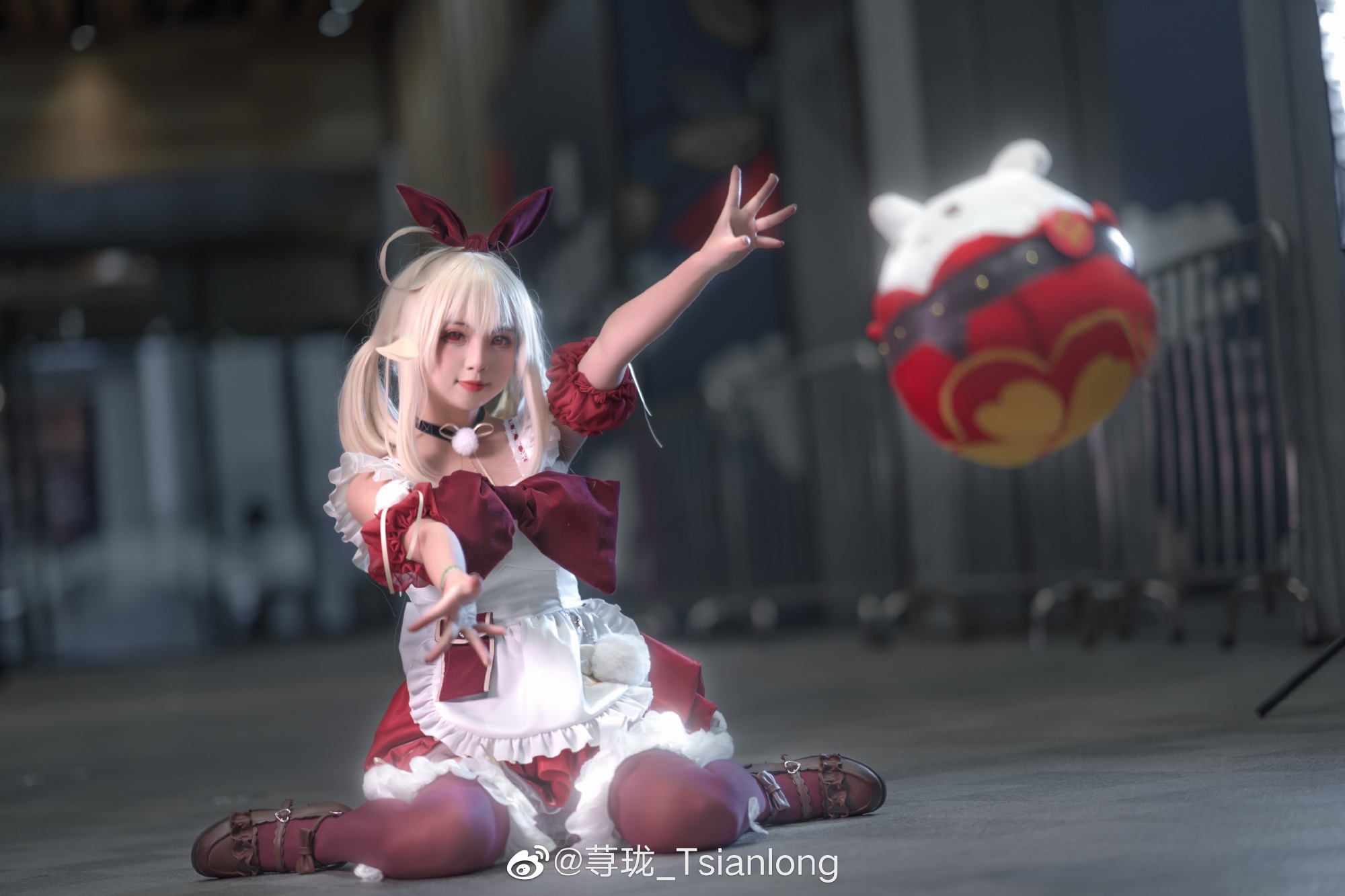 漫展场照 西风骑士团——可莉，前来报到！原神 可莉@荨珑_Tsianlong COSPLAY-第2张