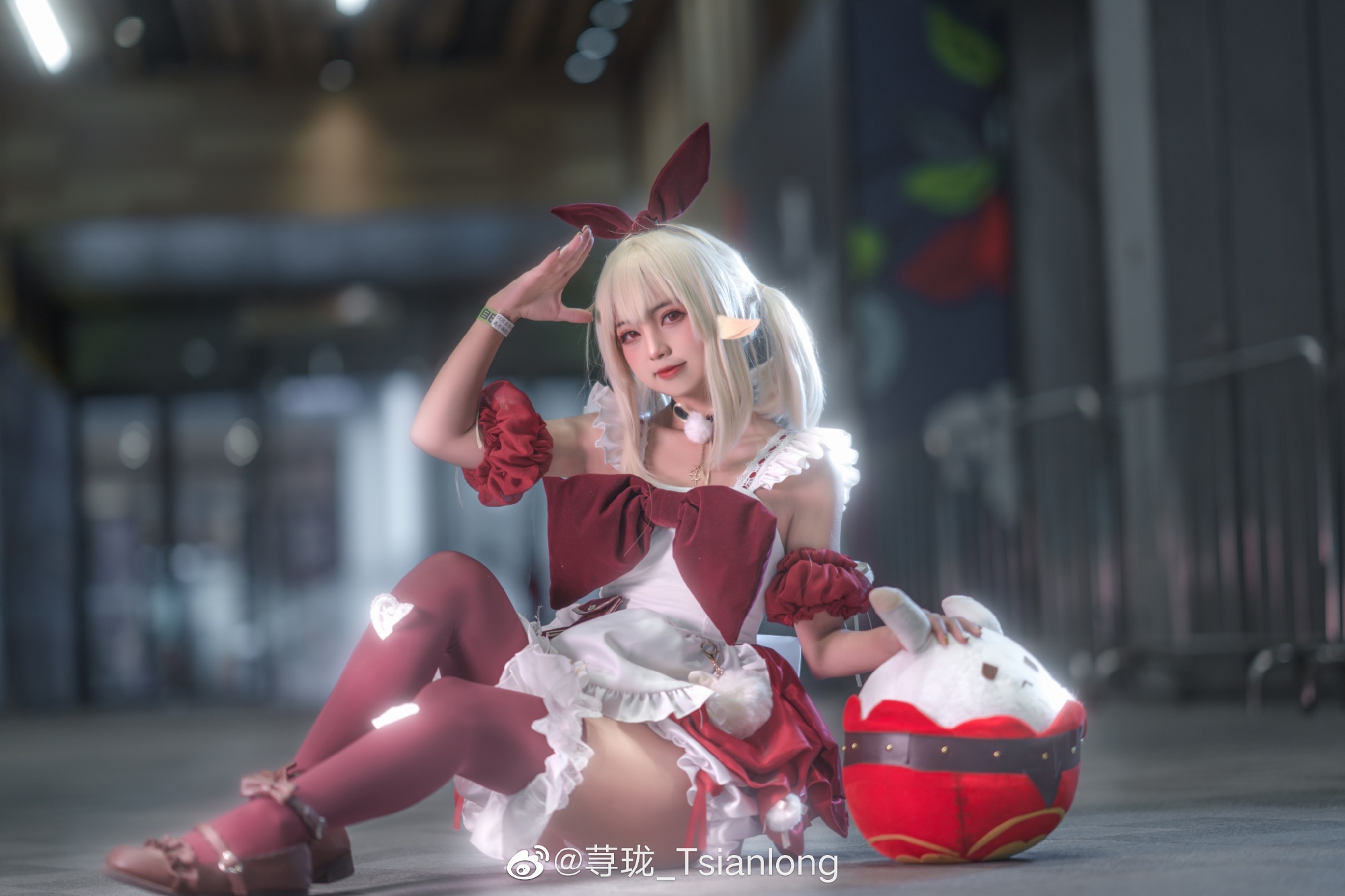 漫展场照 西风骑士团——可莉，前来报到！原神 可莉@荨珑_Tsianlong COSPLAY-第1张