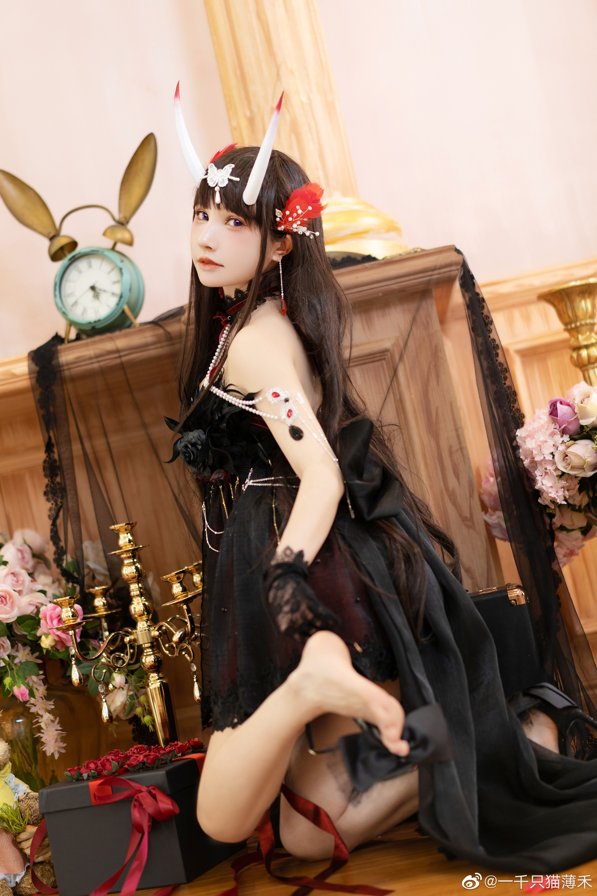 【COS】现在先忘却一切，共同享受属于我们的幸福吧 碧蓝航线 能代婚纱@一千只猫薄禾 COSPLAY-第10张