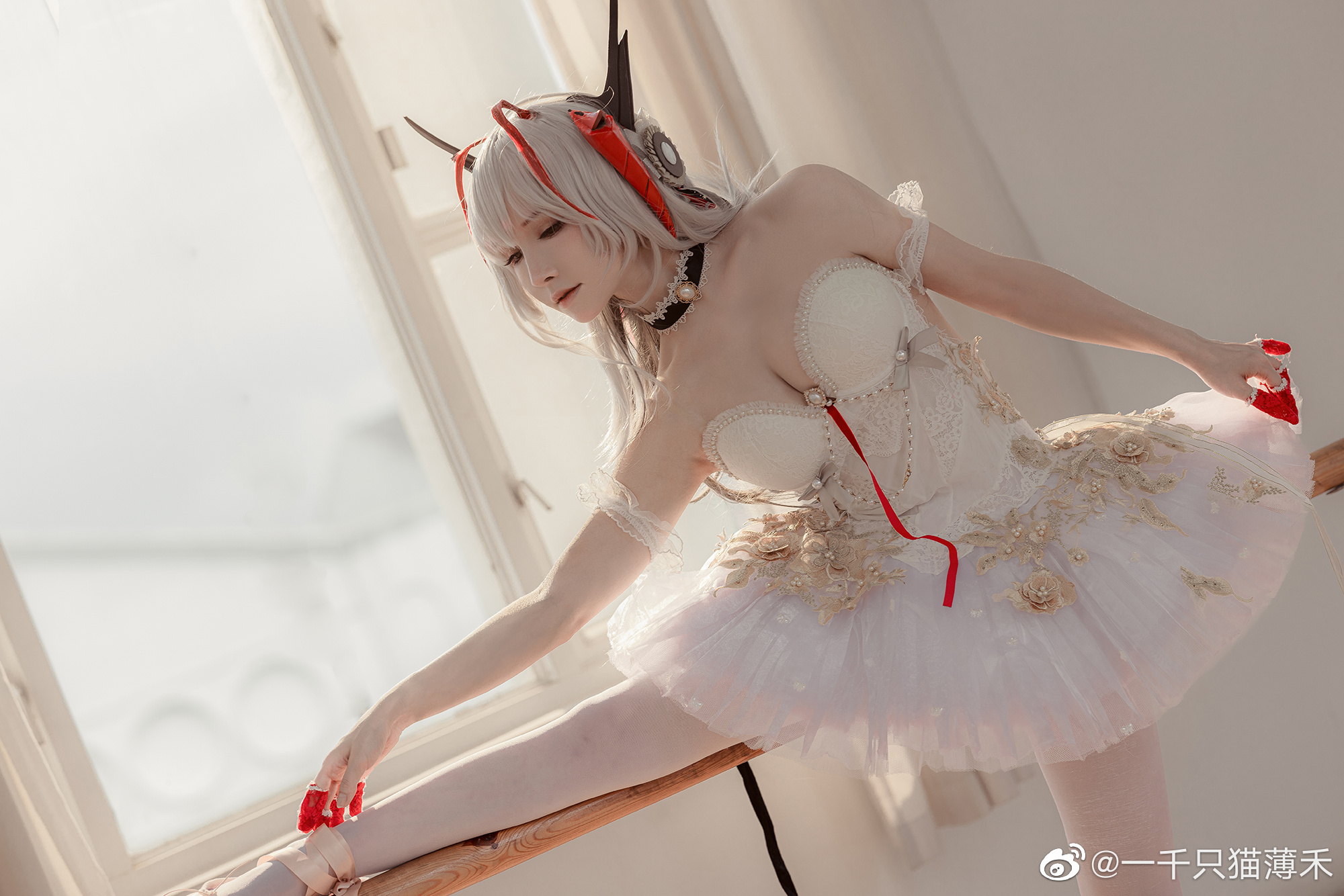 【COS正片】明日方舟 芭蕾w@一千只猫薄禾 COSPLAY-第7张