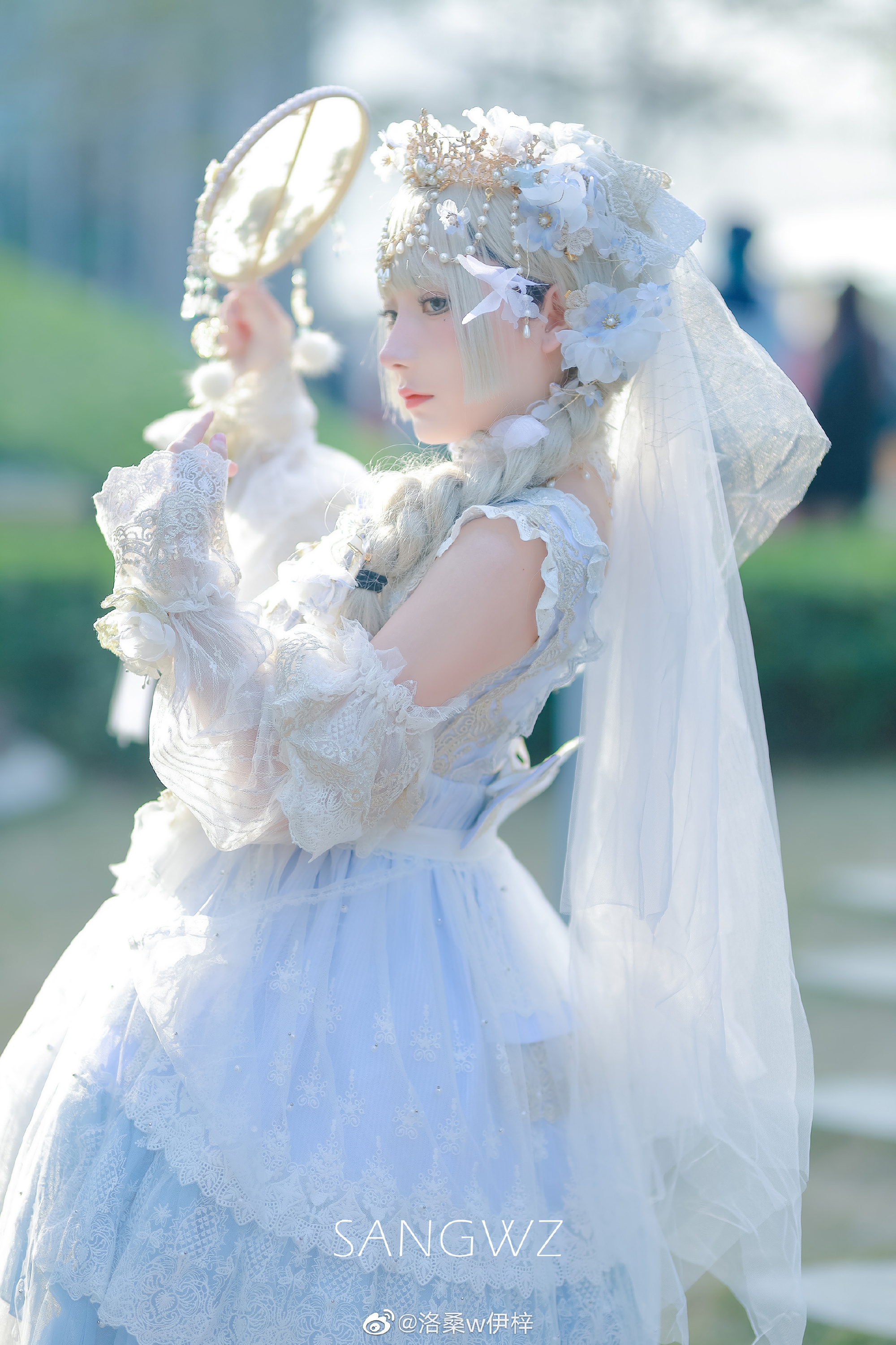 图片[2]-【LOLITA装扮】幸好温柔藏于眼底，不然万物皆是你@洛桑w伊梓-米哈社