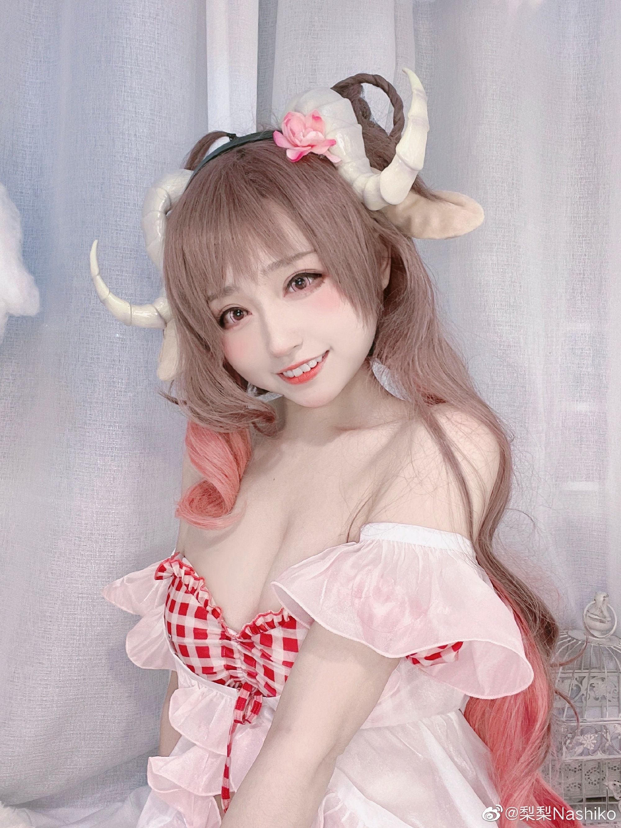 【COS】明日方舟 艾雅法拉*珊瑚海岸ver@梨梨Nashiko COSPLAY-第5张