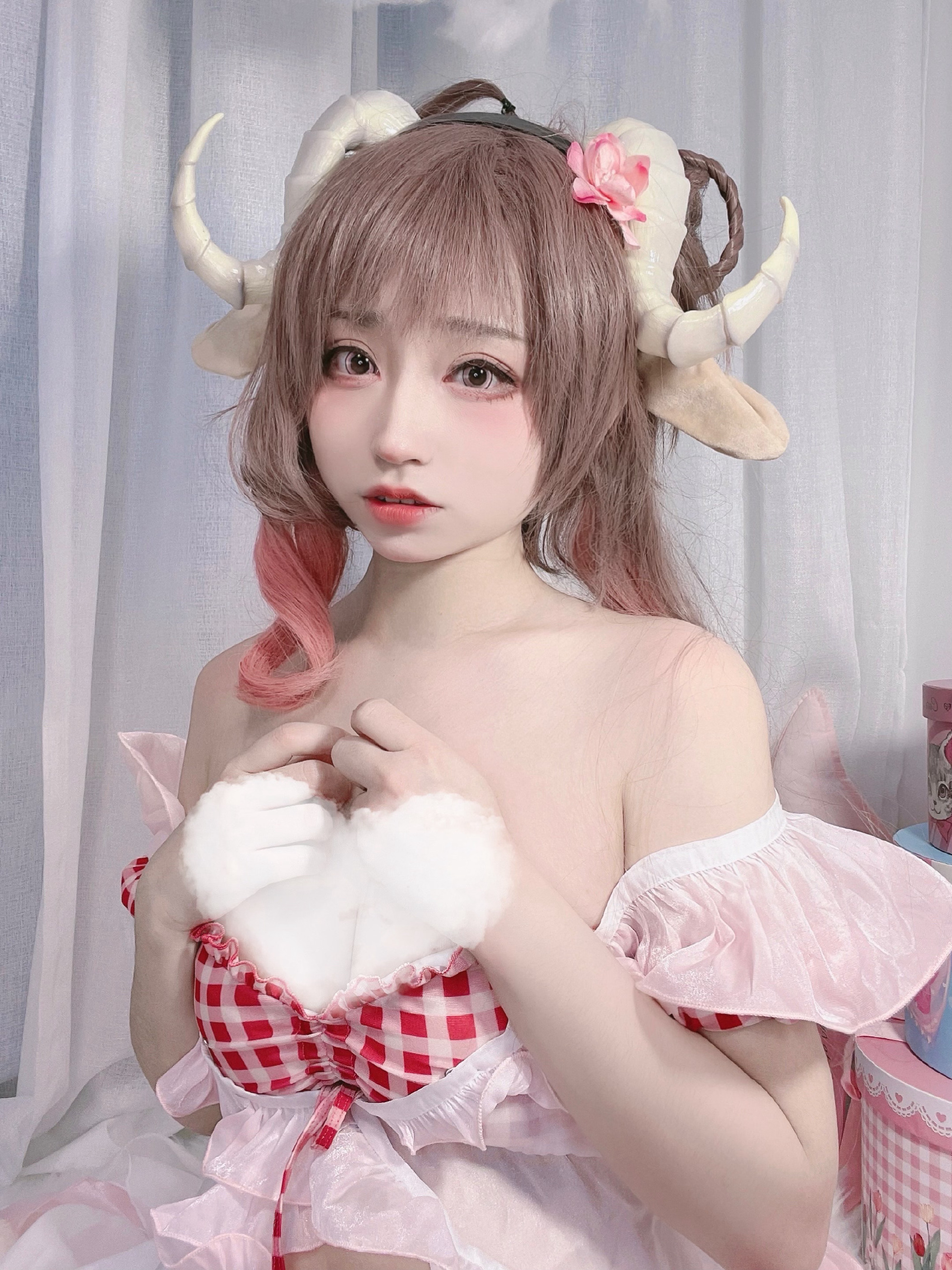 【COS】明日方舟 艾雅法拉*珊瑚海岸ver@梨梨Nashiko COSPLAY-第6张