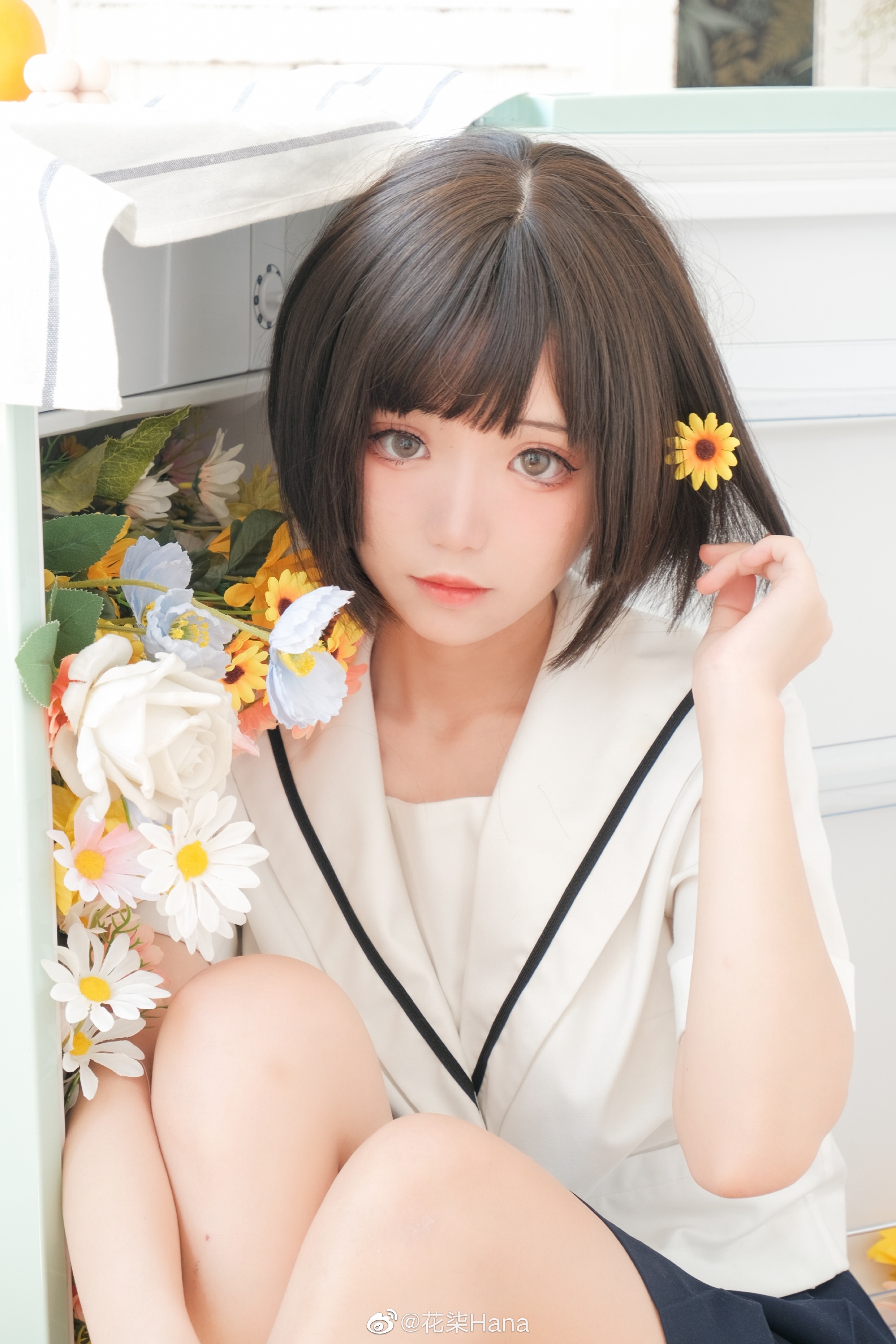 图片[5]-[JK] jk日常 少女写真 @花柒Hana-米哈社
