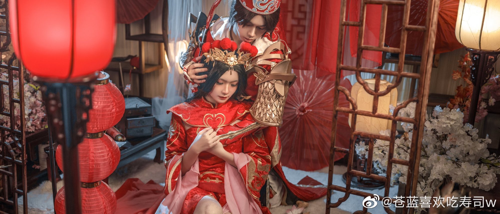 【COS】爱我就要付出代价! 王者荣耀露娜@是憨批落璃 孙悟空 COSPLAY-第6张