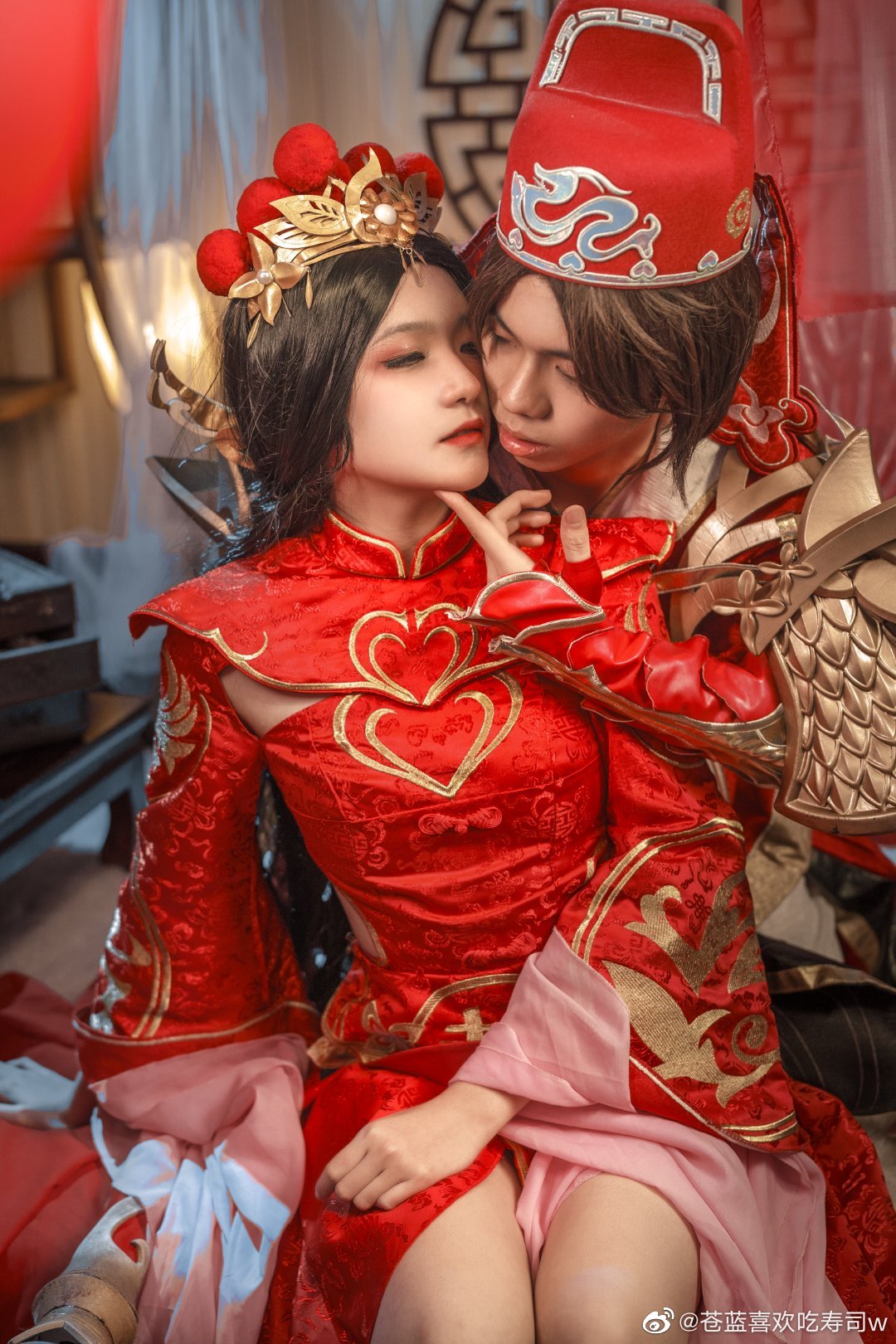 【COS】爱我就要付出代价! 王者荣耀露娜@是憨批落璃 孙悟空 COSPLAY-第8张