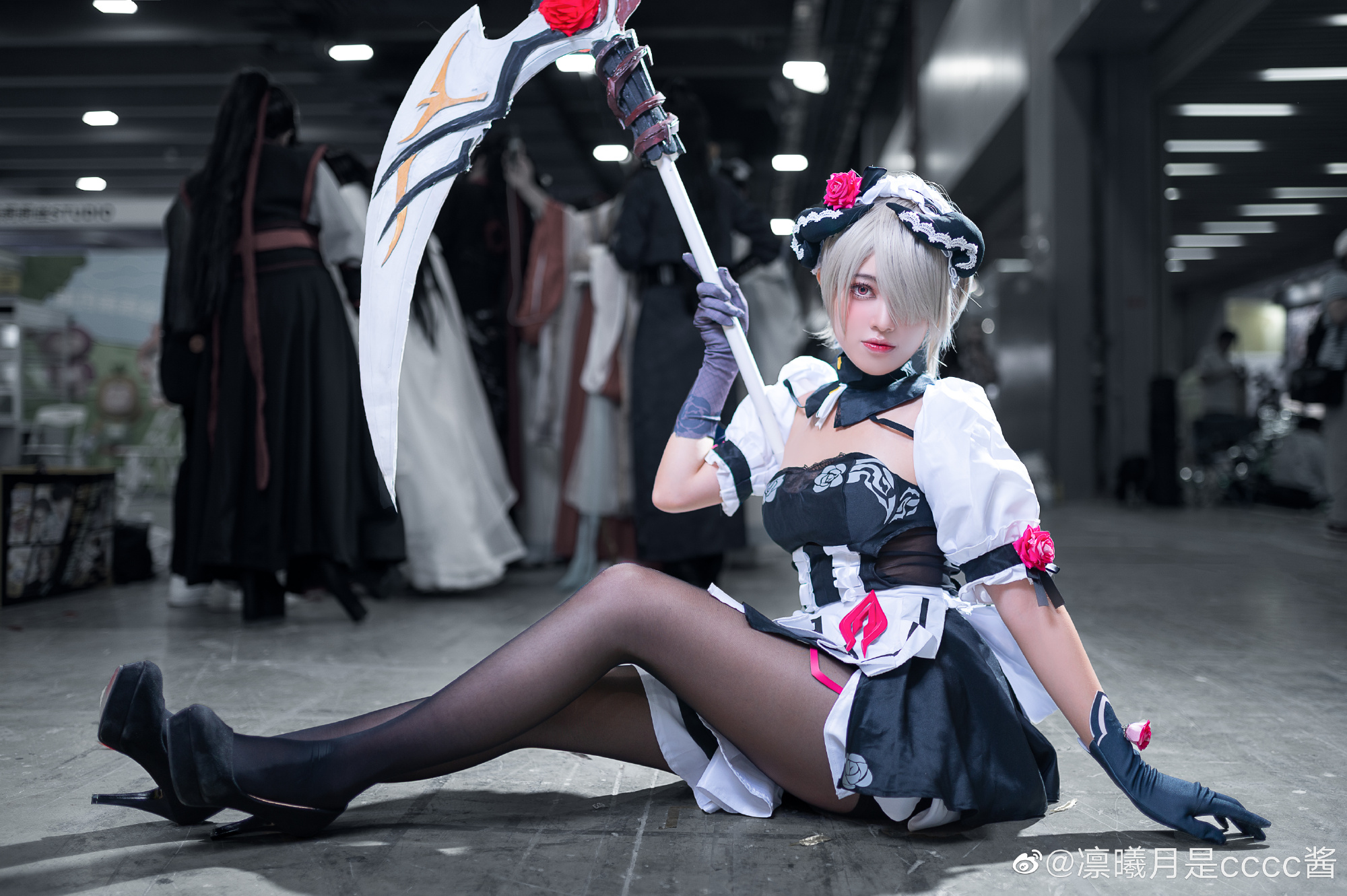 【COS】崩坏3 “丽塔，恭候您的指示～”@凛曦月是cccc酱 COSPLAY-第7张