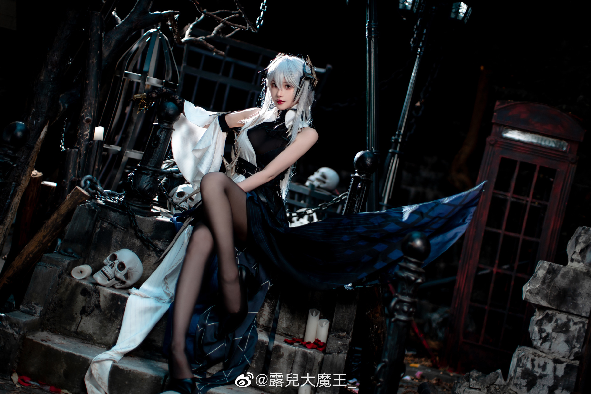 【COS】若不想被别人操控，就要把命运的丝线牢牢掌握在自己手里。 深空之眼 操偶师·哈迪斯@露兒大魔王_ COSPLAY-第8张
