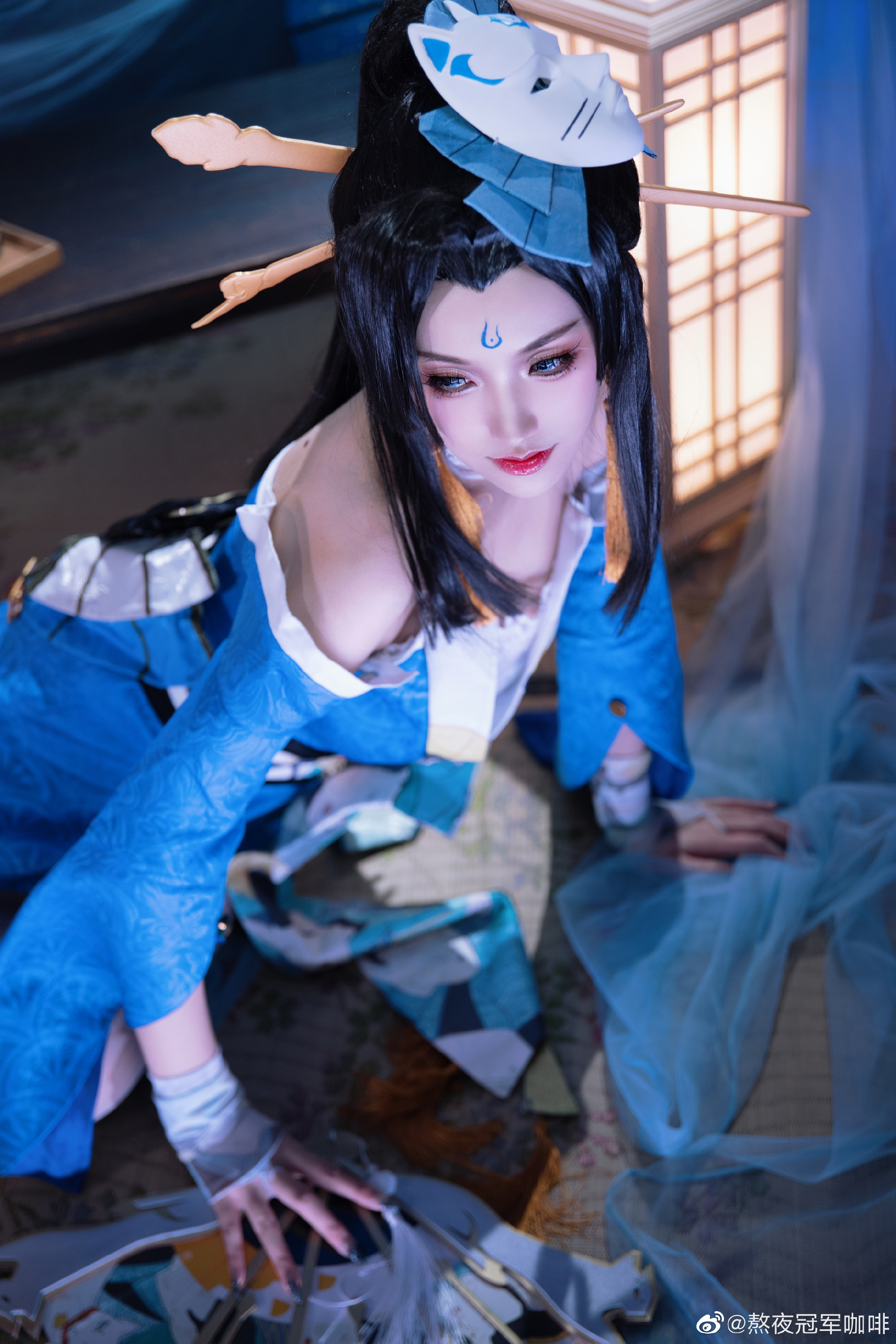 听到你心跳了~ 王者荣耀 不知火舞魅语@kiwi COSPLAY-第8张
