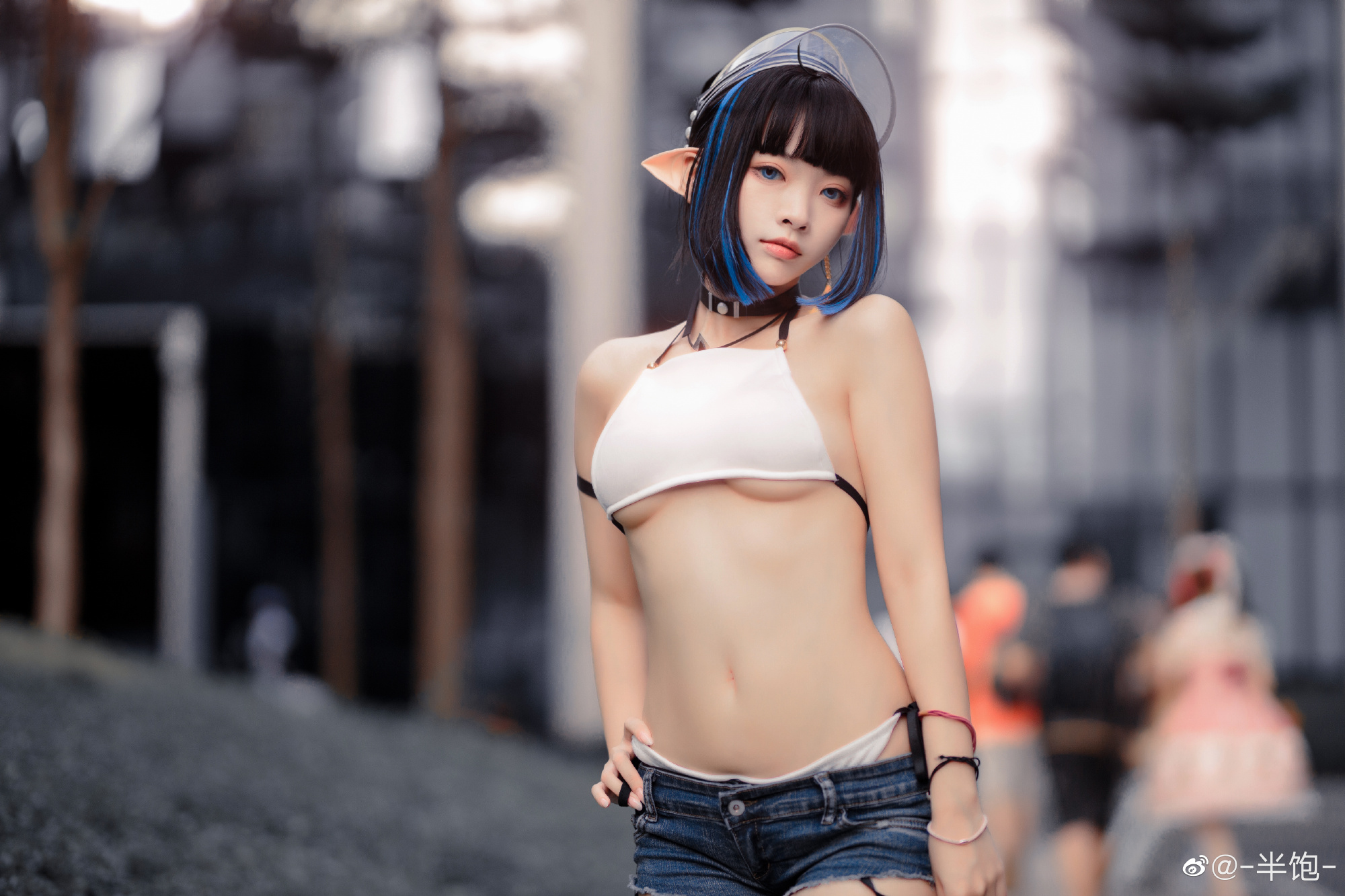 【COS】明日方舟 森蚺@宮本桜 COSPLAY-第2张