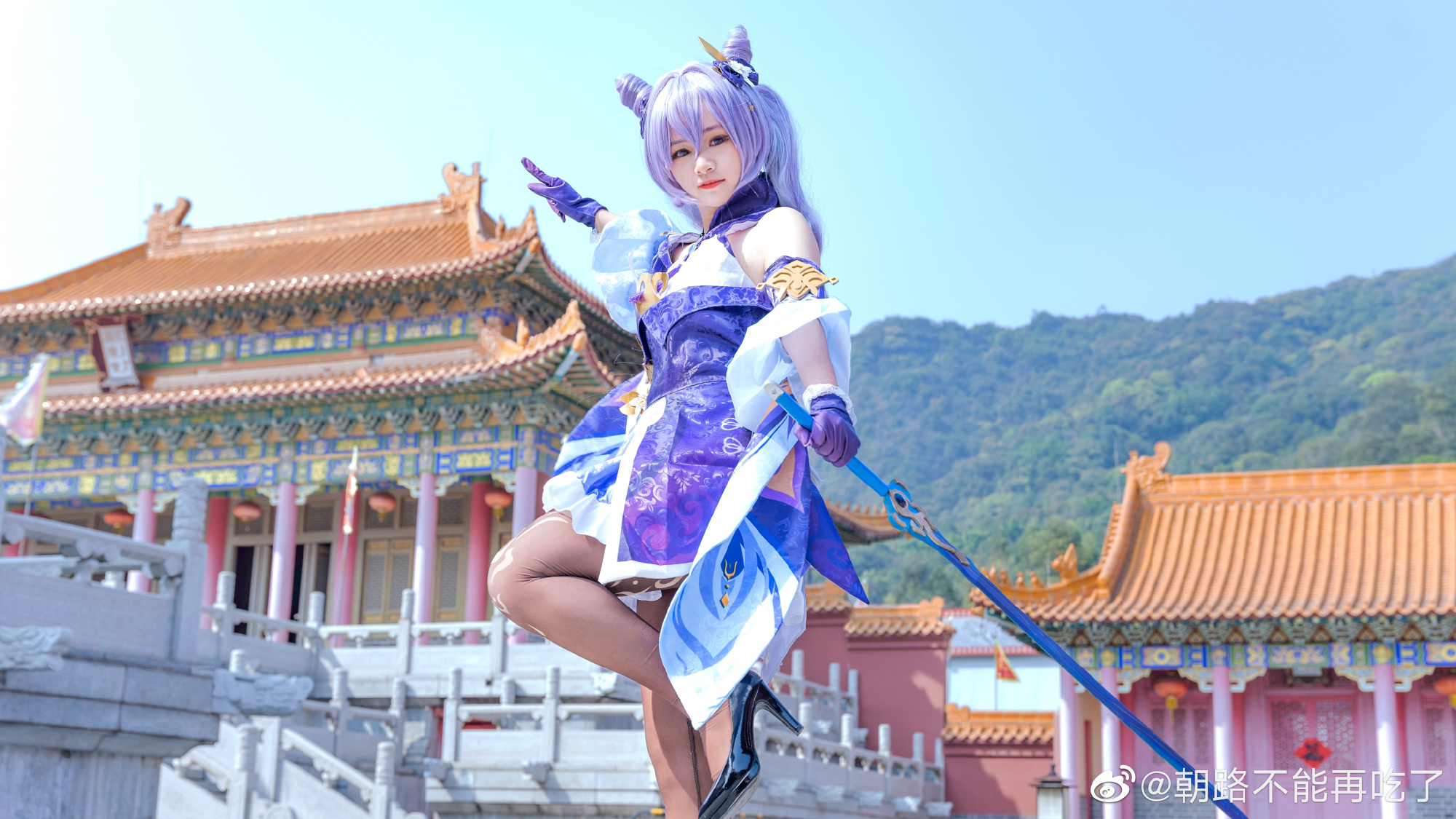 原神3.5版本 刻晴@朝路不能再吃了 COSPLAY-第3张