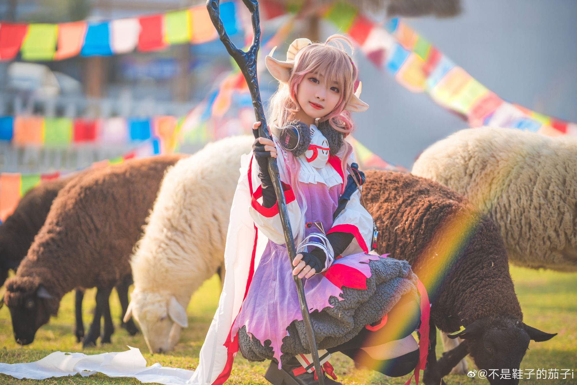【COS】明日方舟cos 艾雅法拉@不是鞋子的茄子i COSPLAY-第9张