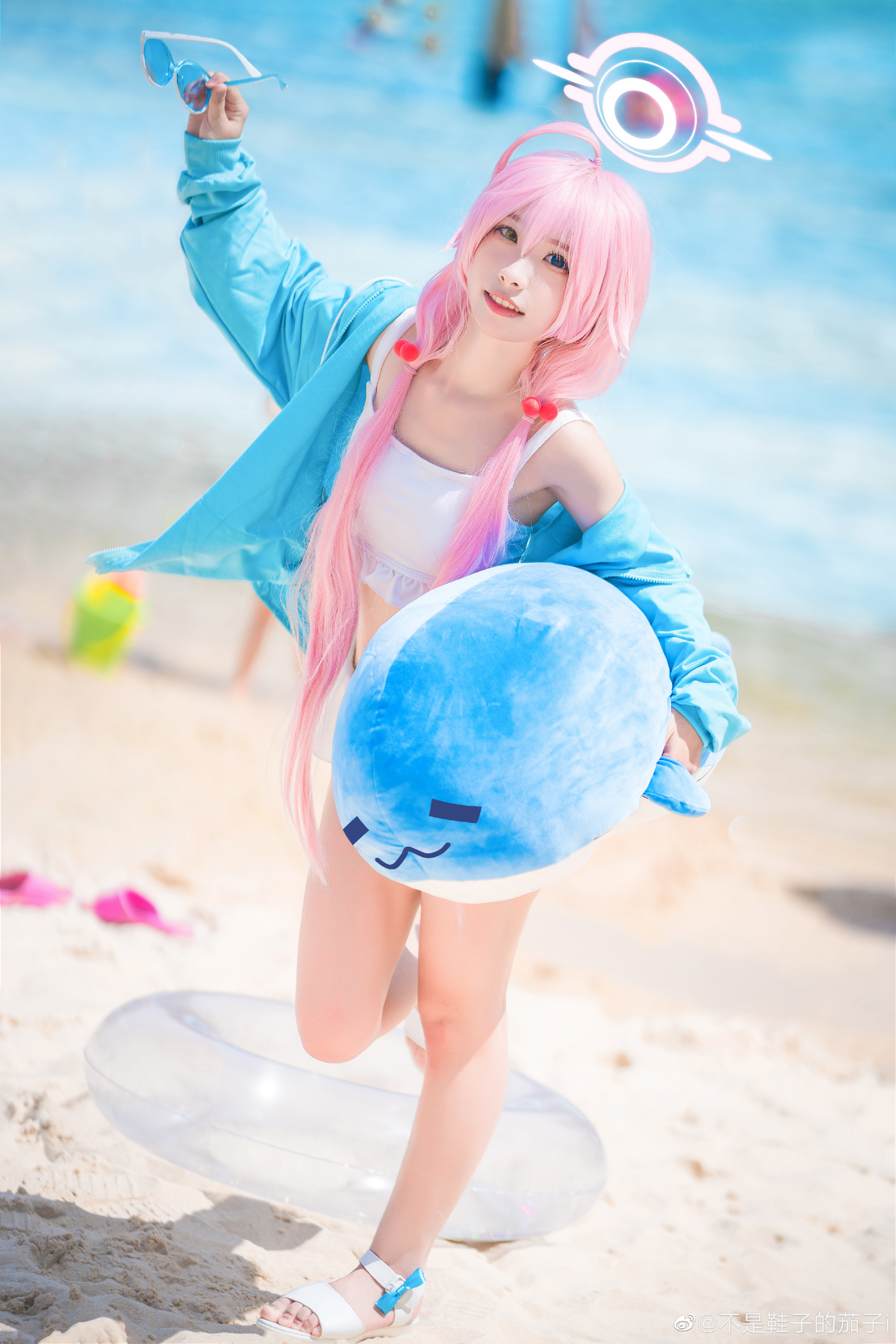 【COS】——呀...不想起来呢…… 碧蓝档案 小鸟游星野@不是鞋子的茄子i COSPLAY-第11张