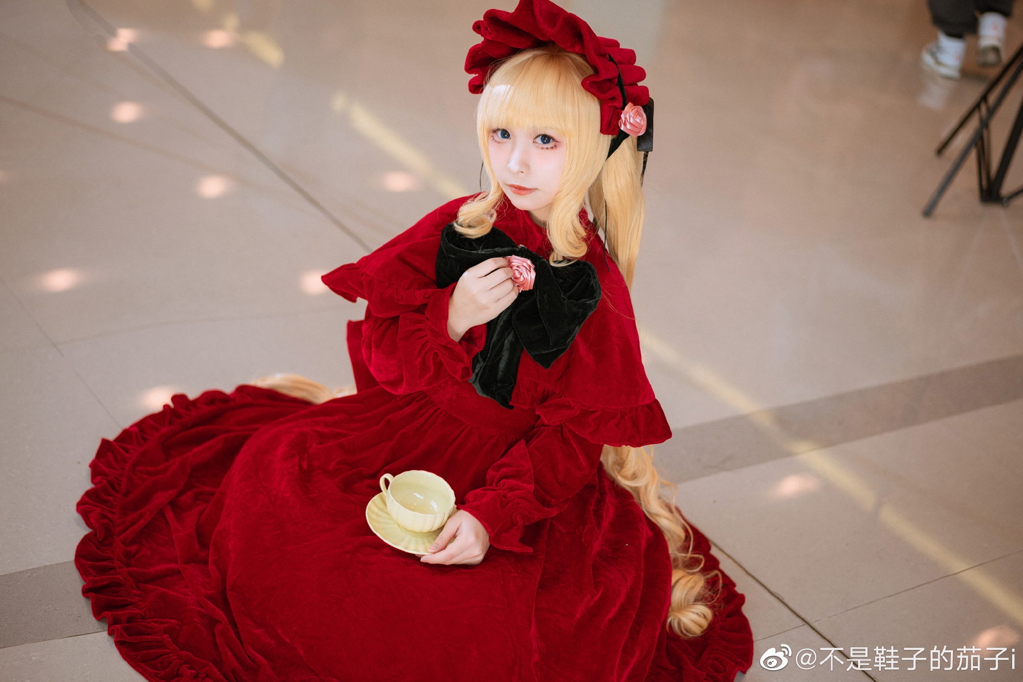 ❗文艺复兴一下❗ 蔷薇少女 真红@不是鞋子的茄子i COSPLAY-第5张